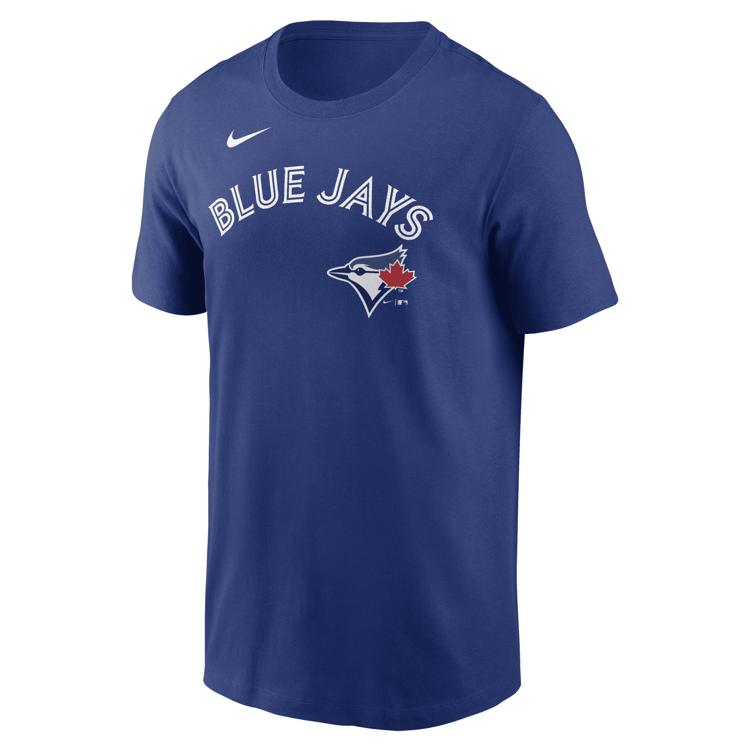 Shop Nike Toronto Blue Jays Fuse Wordmark  Men's Mlb T-shirt