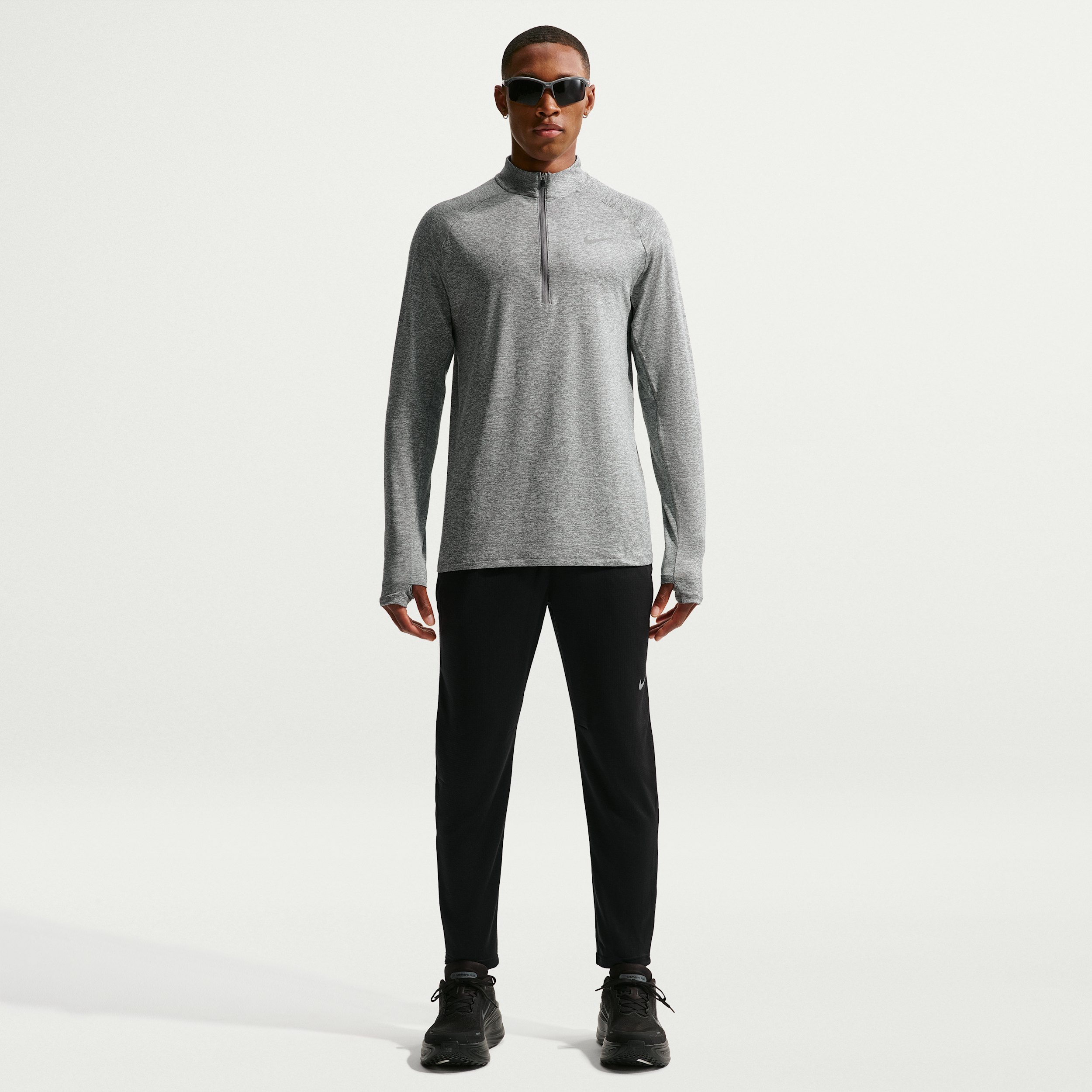 Nike Men's Stride Dri-FIT Knit Running Pants in Black | HV4546-010