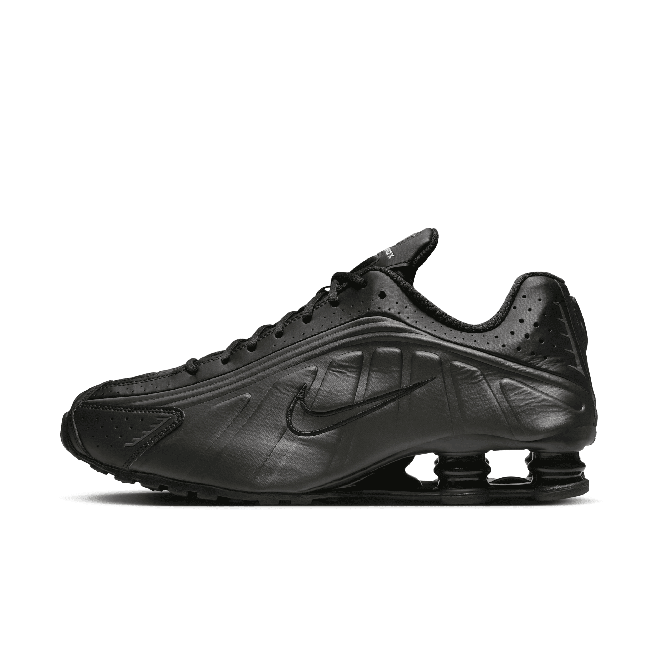 Nike Shox R4 Sneakers In Black
