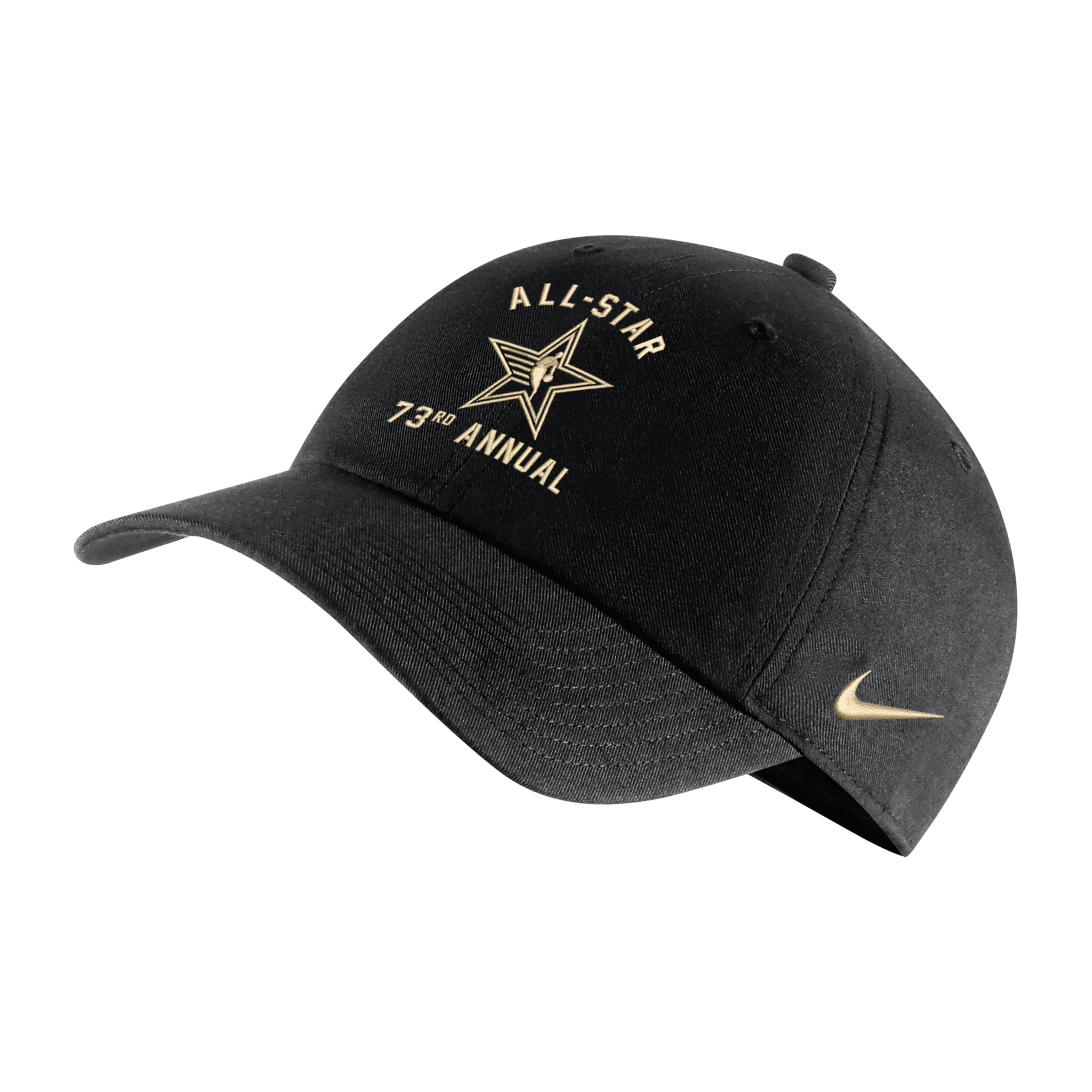 Shop Nike Nba All-star Weekend Heritage86  Unisex Adjustable Cap In Black