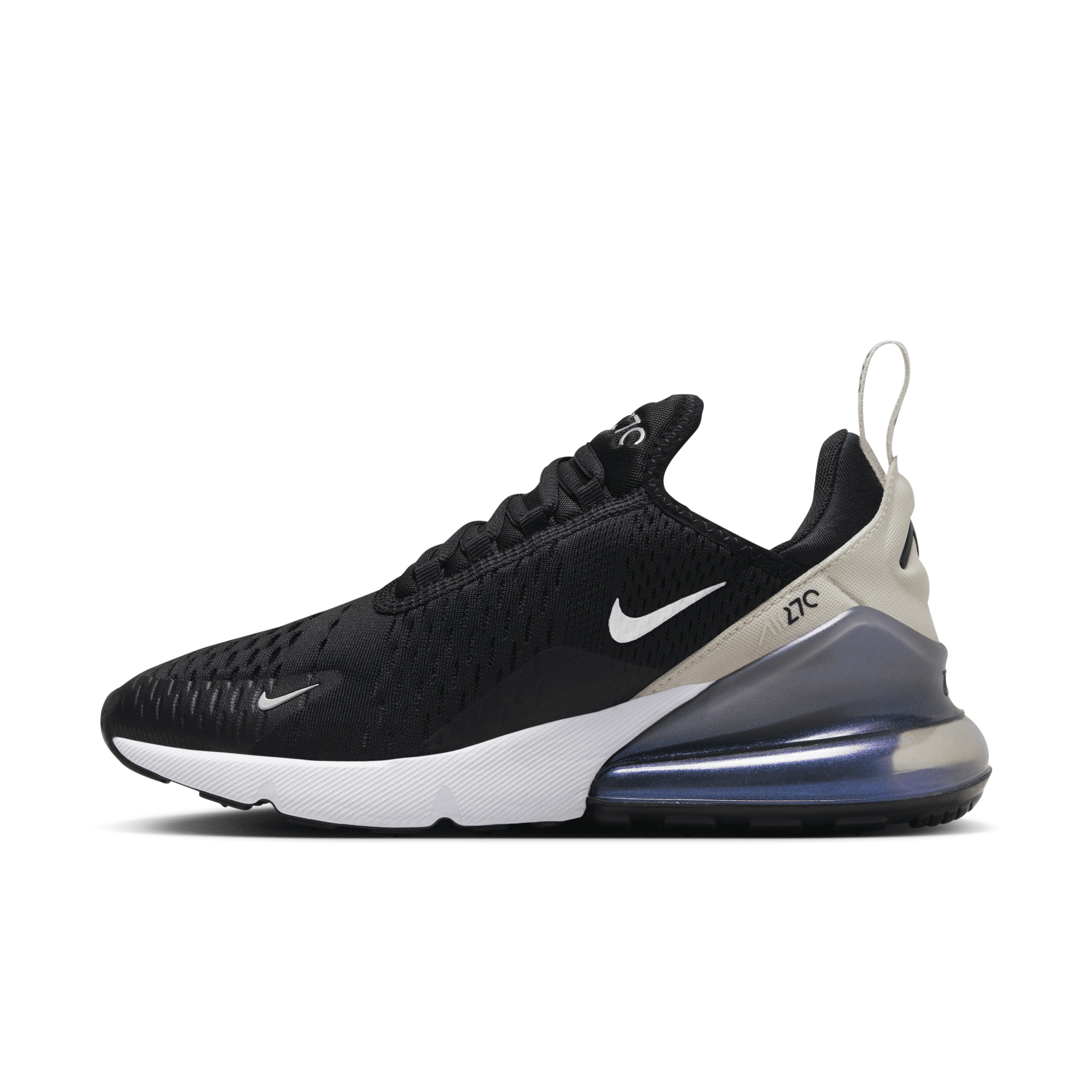 Shop Nike Women's Air Max 270 Shoes In Black