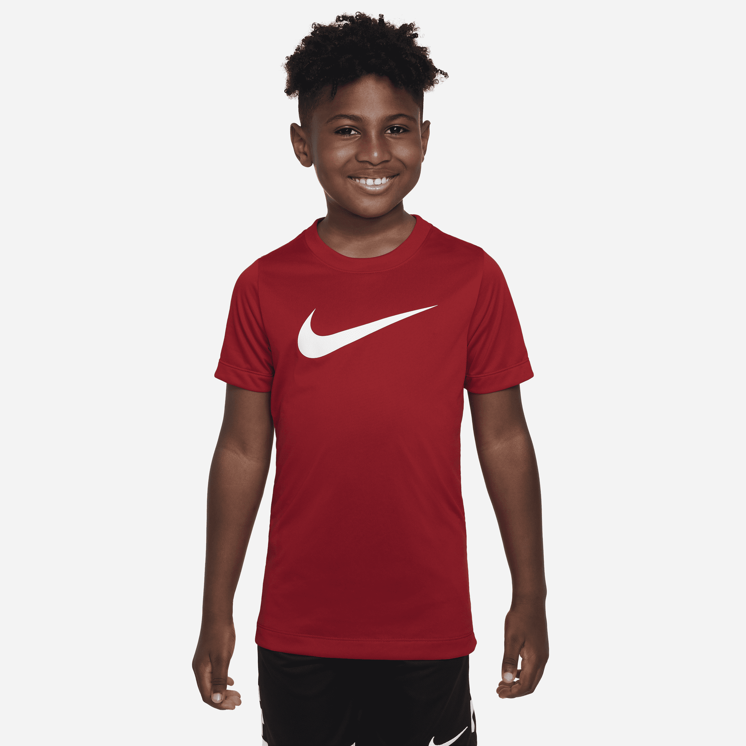 Nike Dri-fit Legend Big Kids' (boys') T-shirt In Red