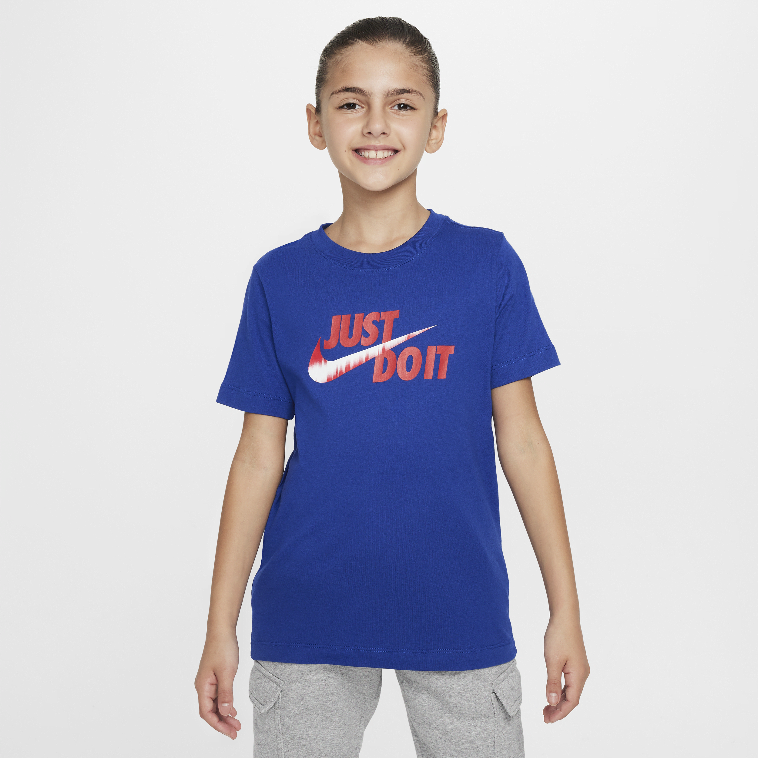 Shop Nike Usmnt Big Kids'  Soccer T-shirt In Blue