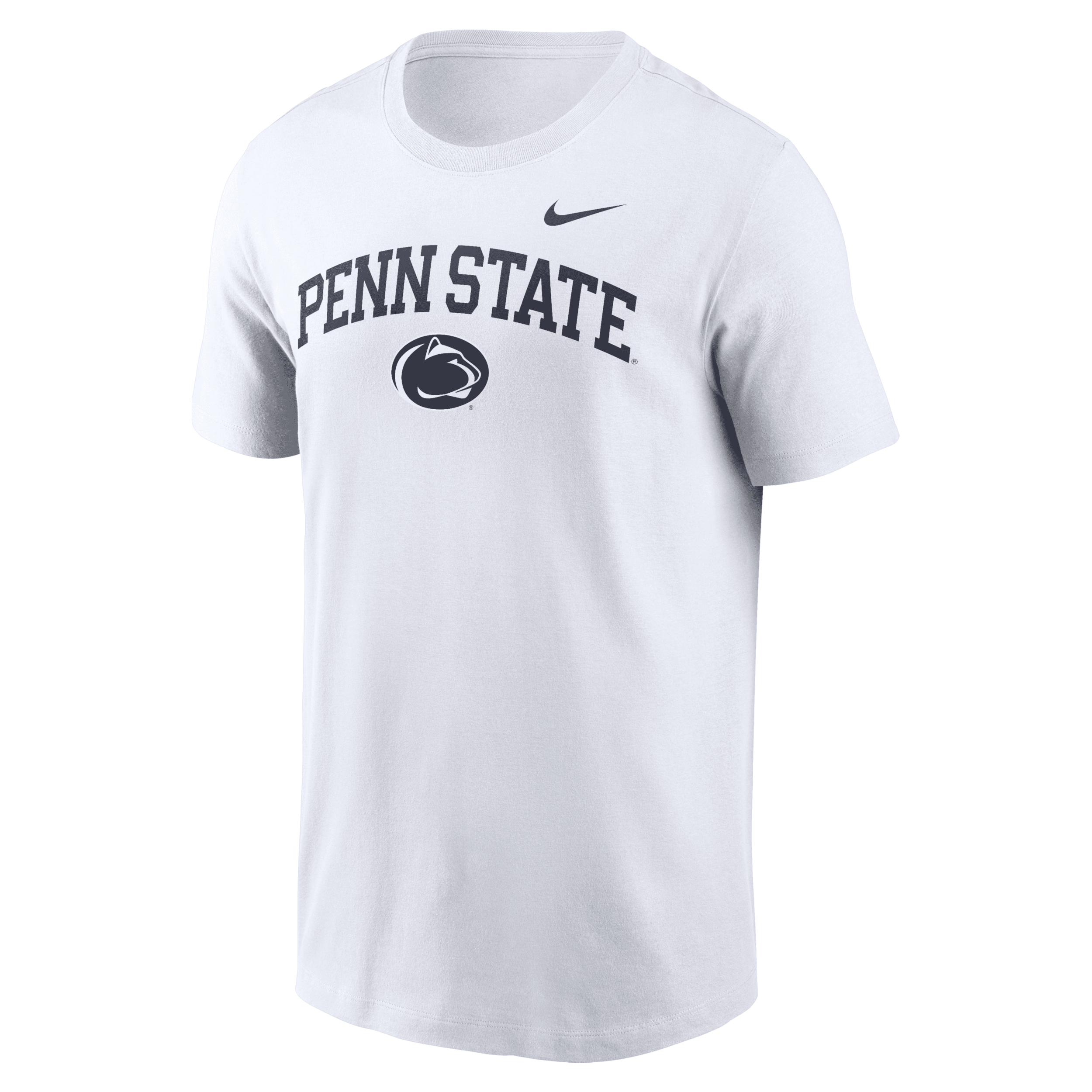 Nike White Penn State Nittany Lions 2-hit Stacked T-shirt In White