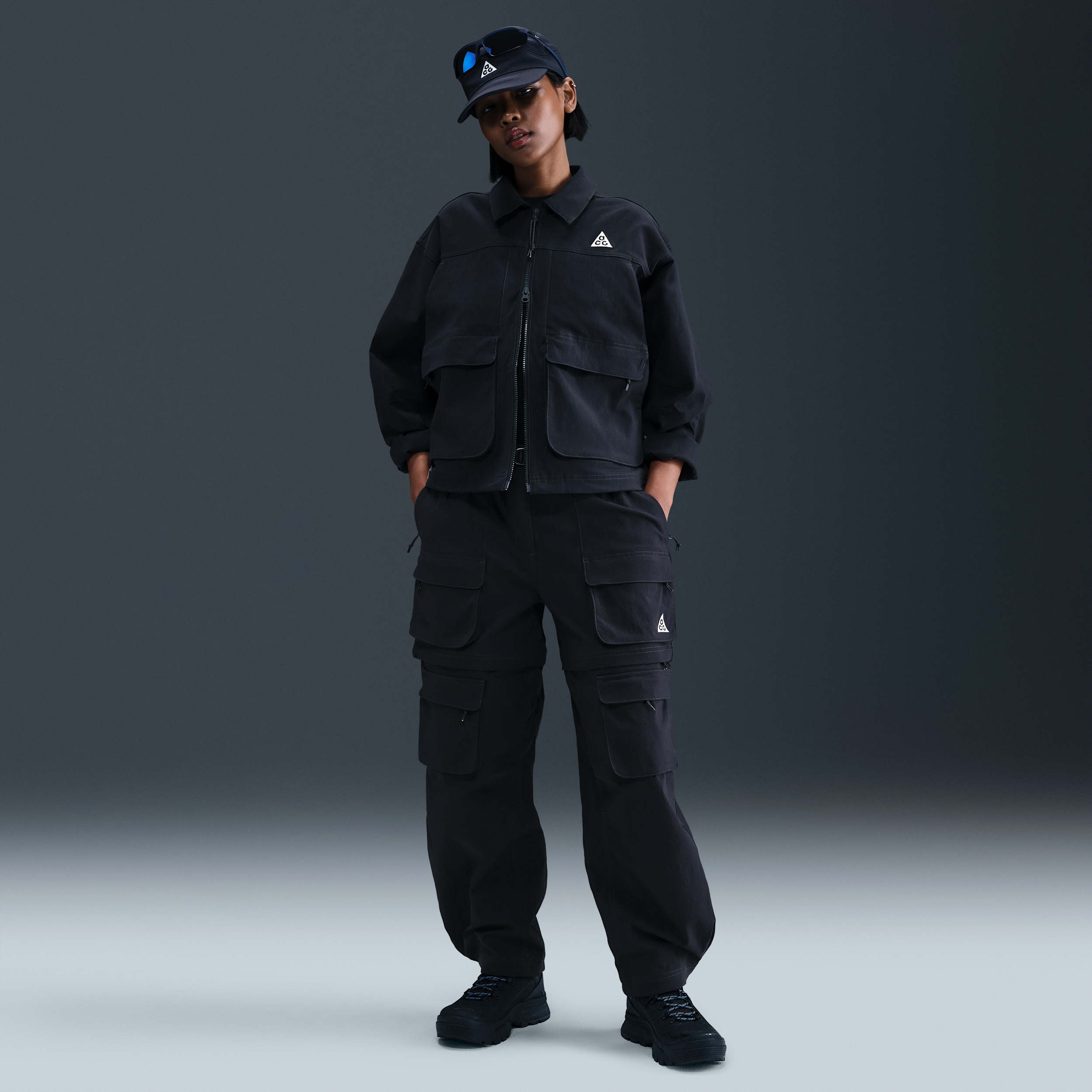 Nike Women's  Acg "smith Summit" Zip-off Pants In Black