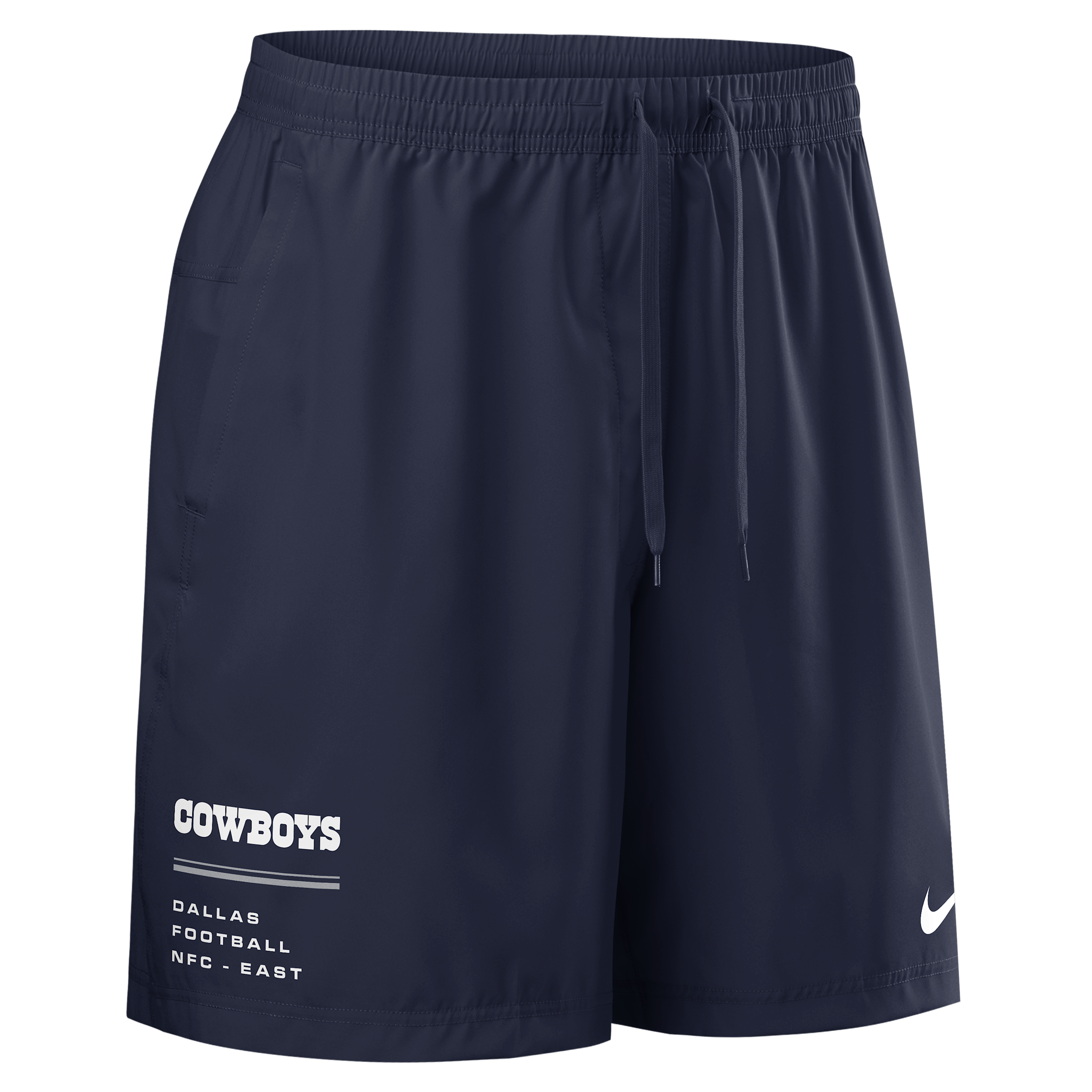 Dallas Cowboys Nike Men's NFL Woven Shorts in Blue | 04PW41S7RD-YSJ