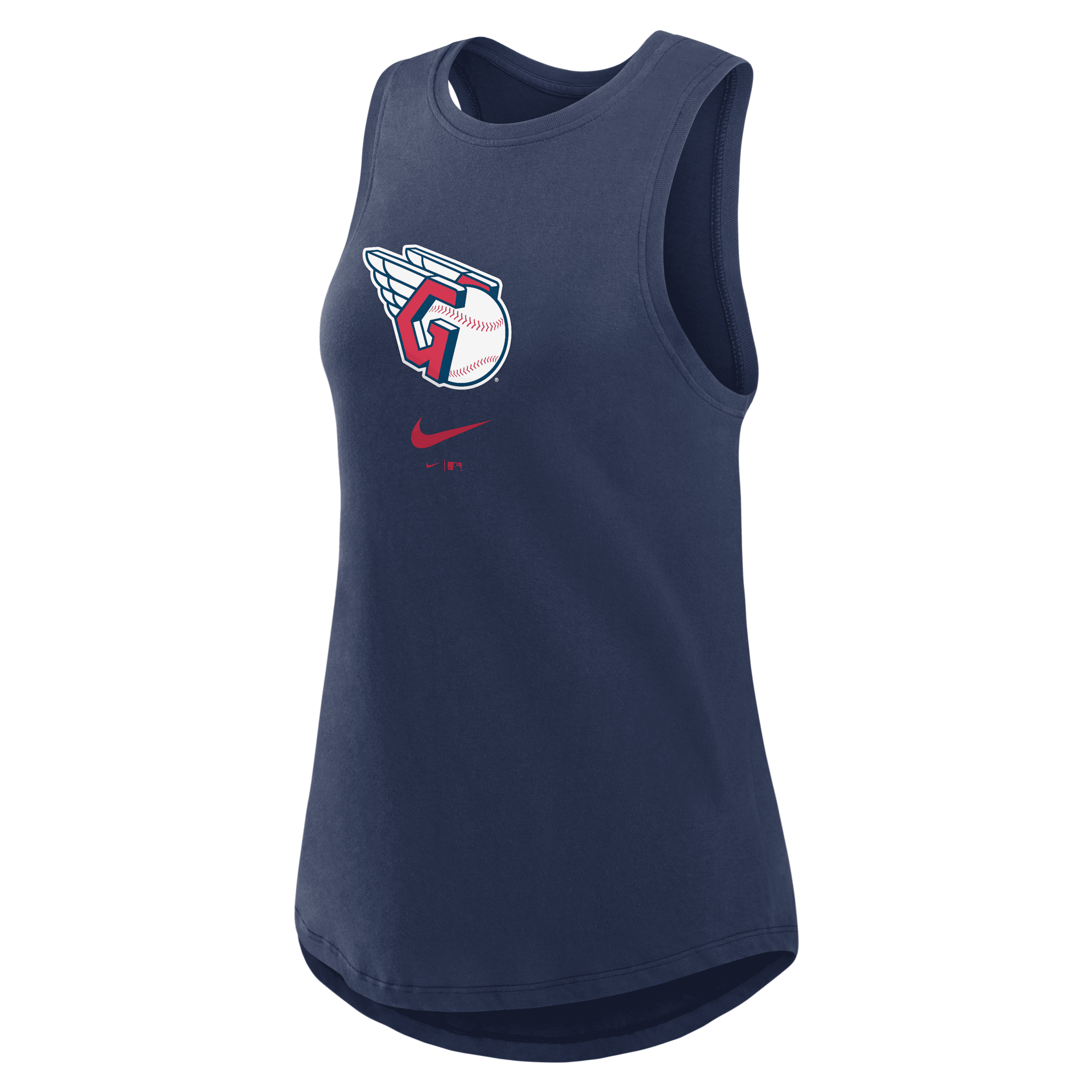 Nike Cleveland Guardians Legacy Icon Women's Dri-fit Mlb Tank Top In Blue