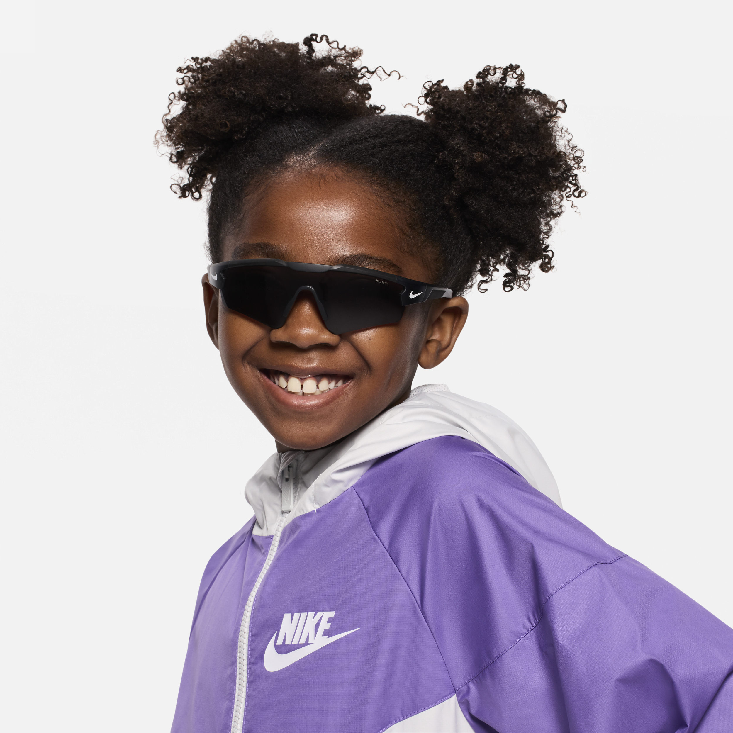 Shop Nike Unisex Cloak Youth Mirrored Sunglasses In Black