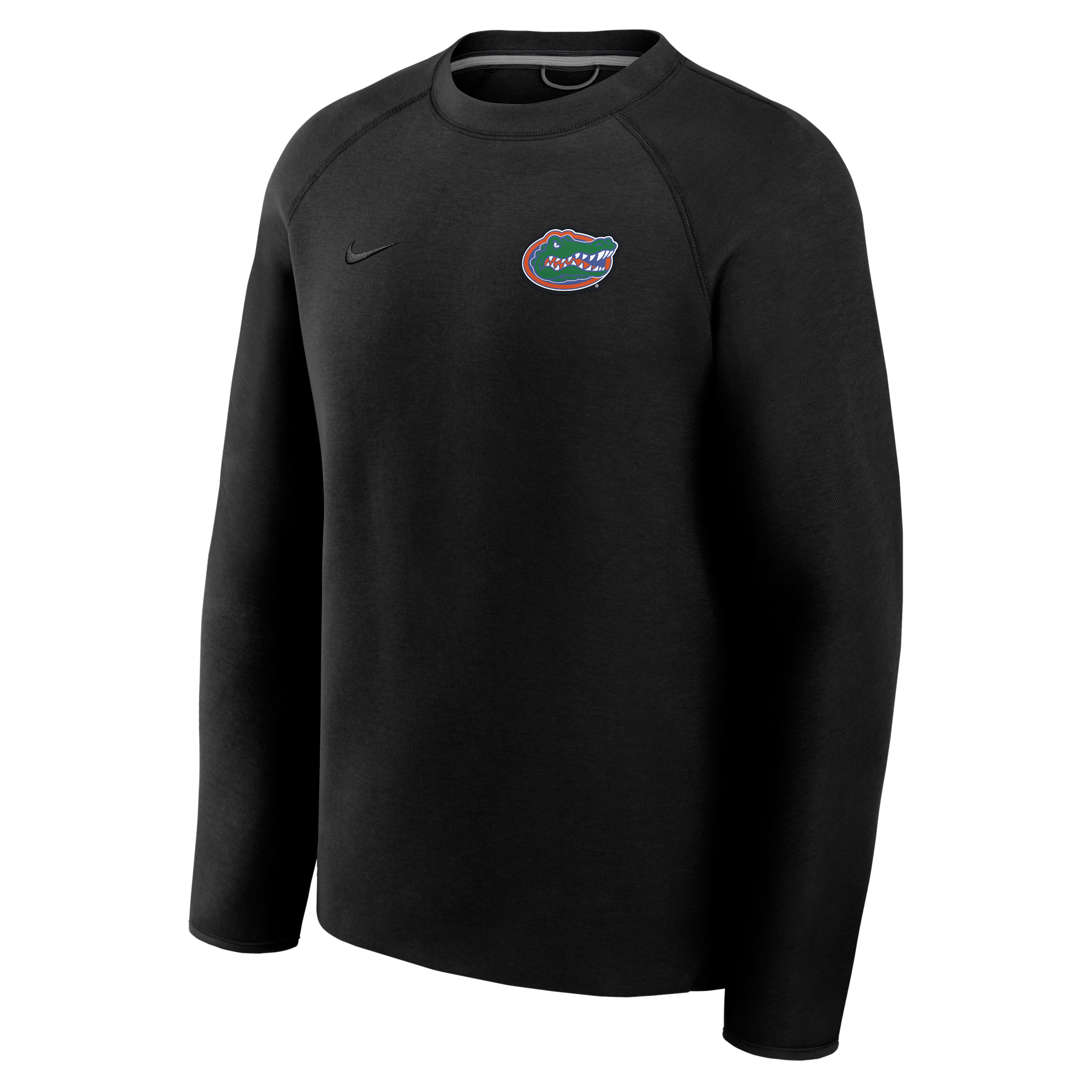 Nike Men's Florida Gators Tech Fleece Jordan Brand College Pullover Crew in Black | 0JL6912ZUFN-6DU