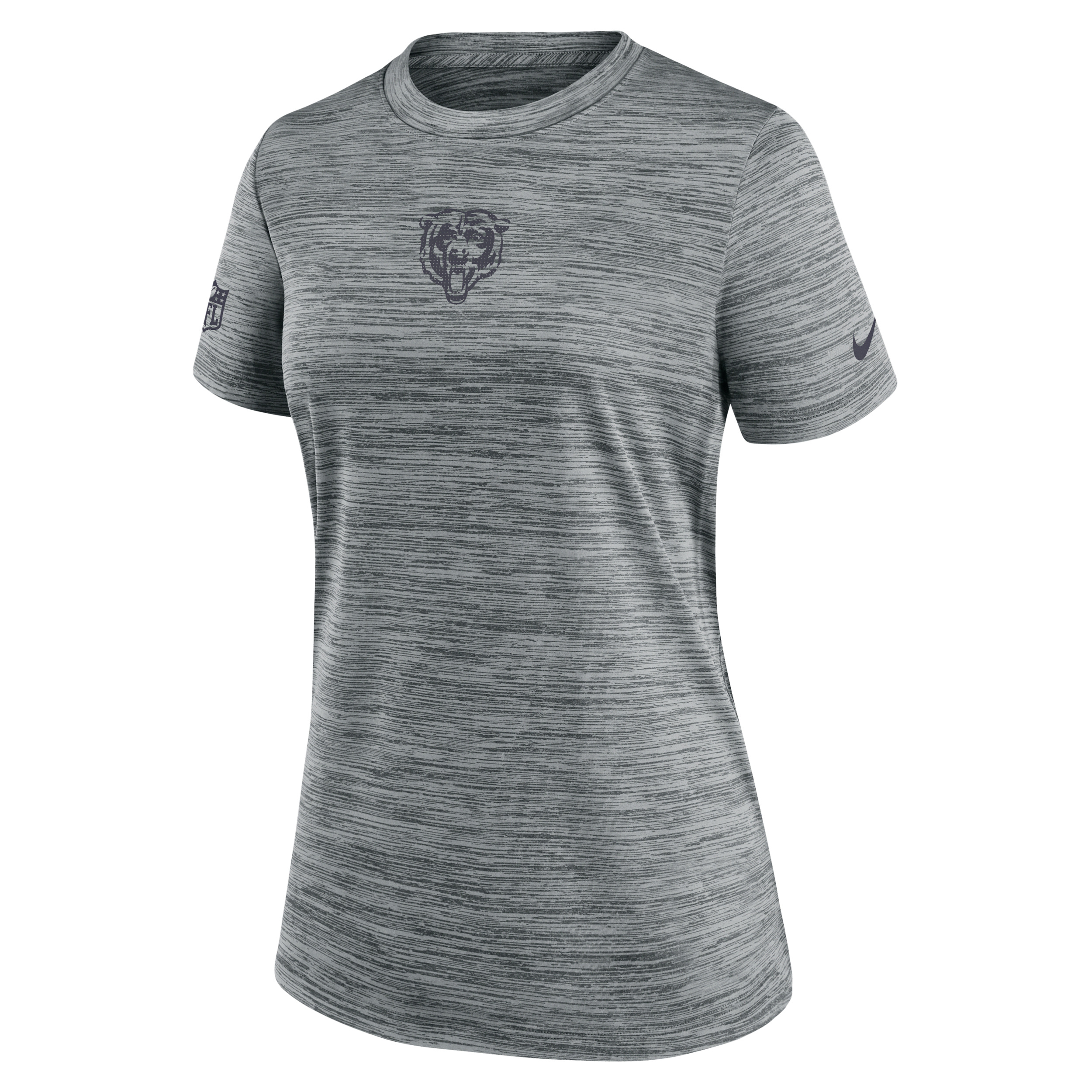 Nike Chicago Bears Sideline Team Issue Velocity Women's Dri-fit Nfl T-shirt