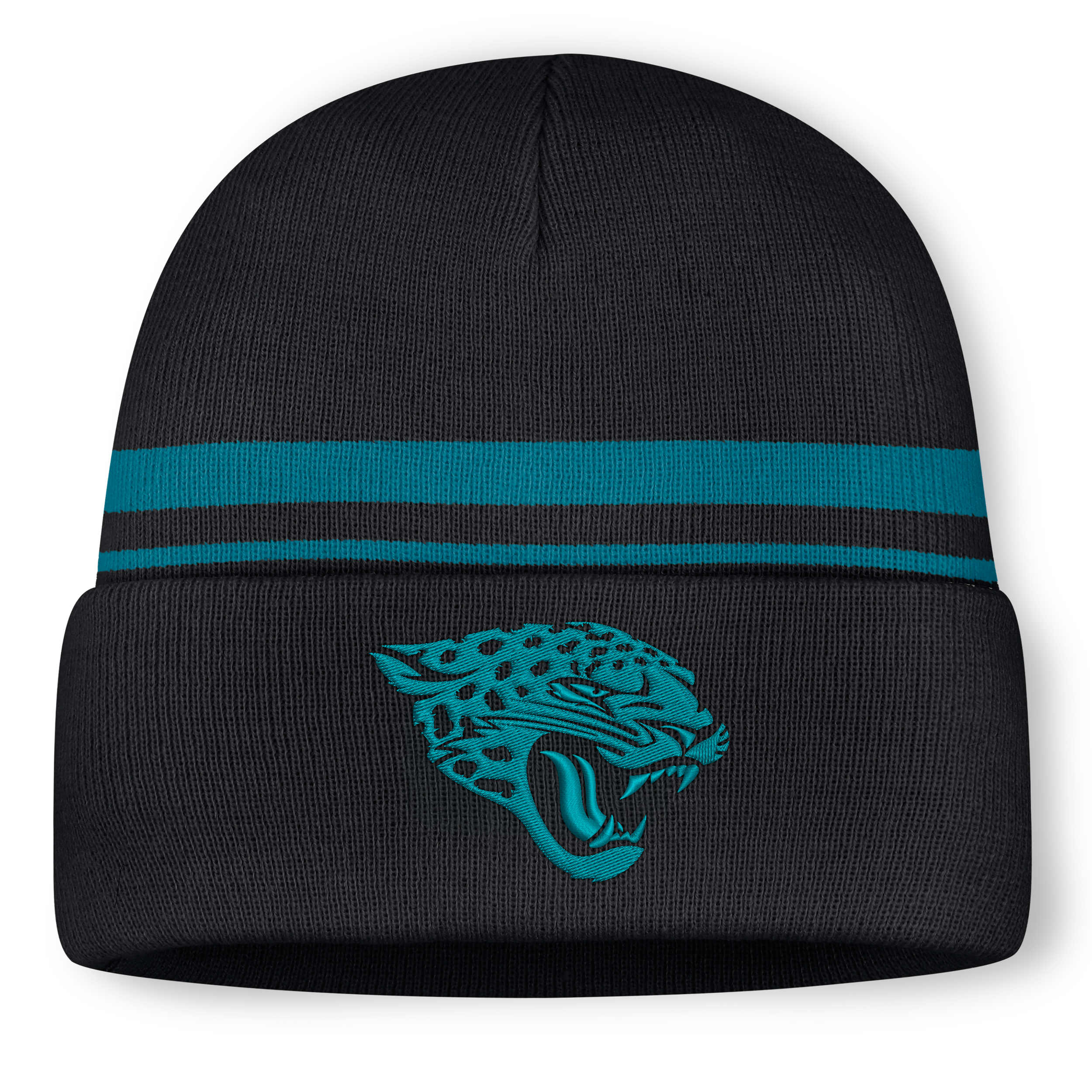 Jacksonville Jaguars Primetime Utility Nike Men's NFL Cuffed Beanie in Black | NF40066K9N-10L