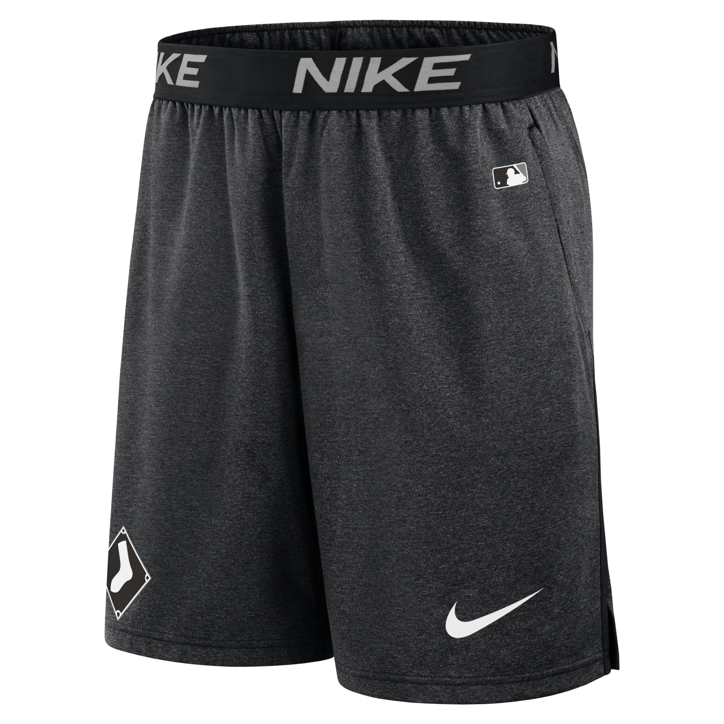 Nike Chicago White Sox City Connect Practice  Men's Dri-fit Mlb Shorts In Black