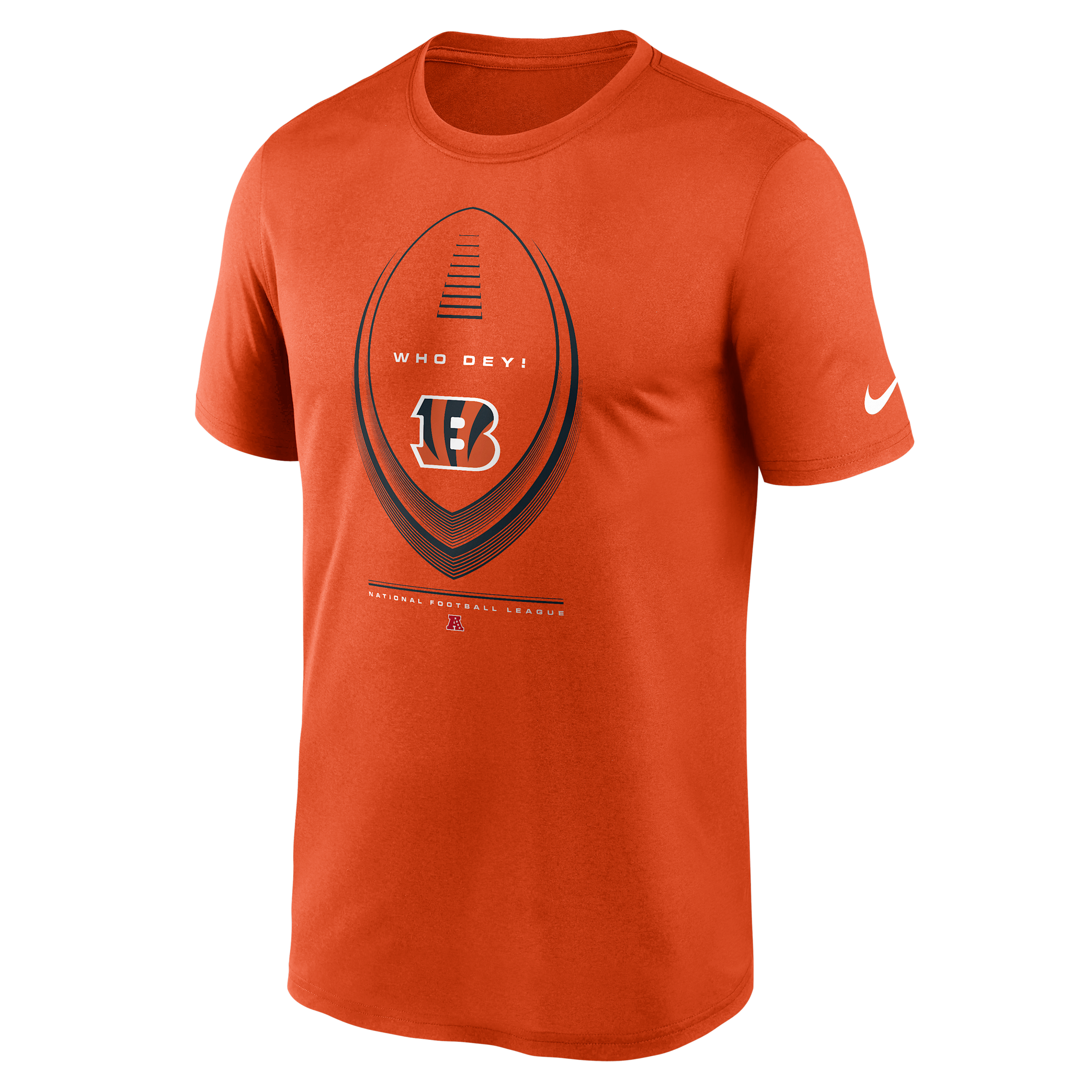 Cincinnati Bengals Legend Icon Nike Men's Dri-FIT NFL T-Shirt in Orange | NKGK89M9A-NDB