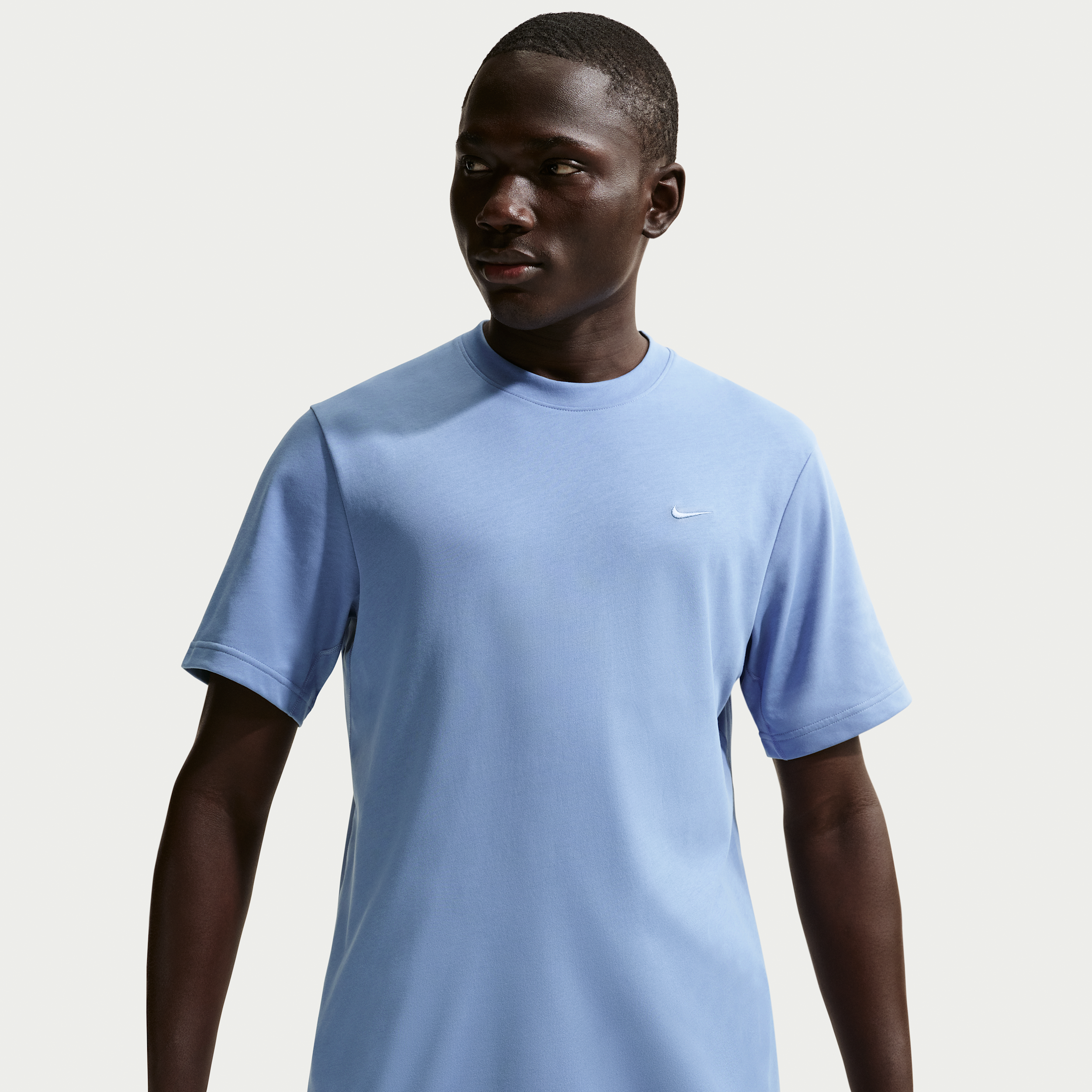 Nike Men's Primary Dri-FIT Short-Sleeve Versatile Top in Blue | DV9831-486