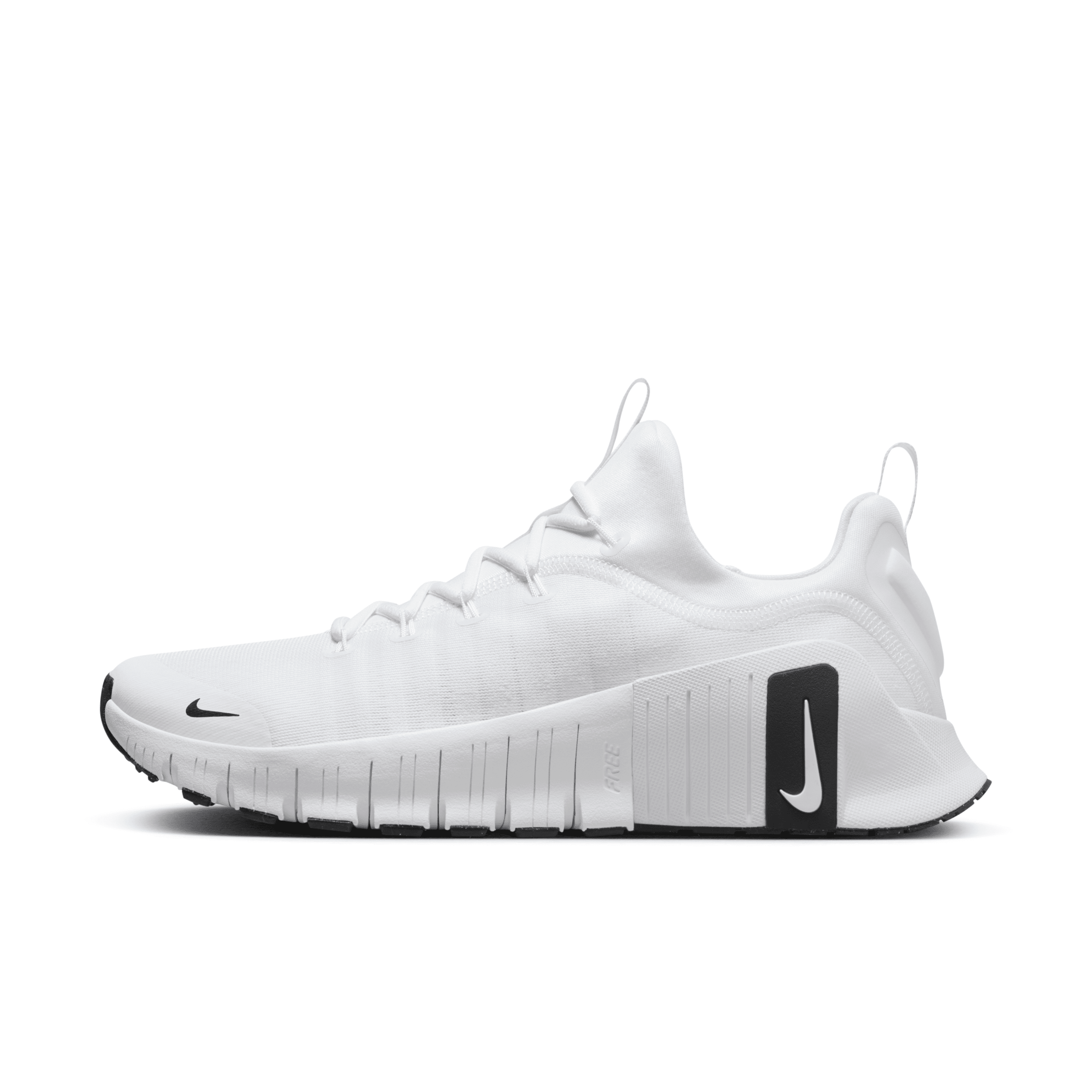 Nike Free Metcon 5 Sneakers In White And Orange In White