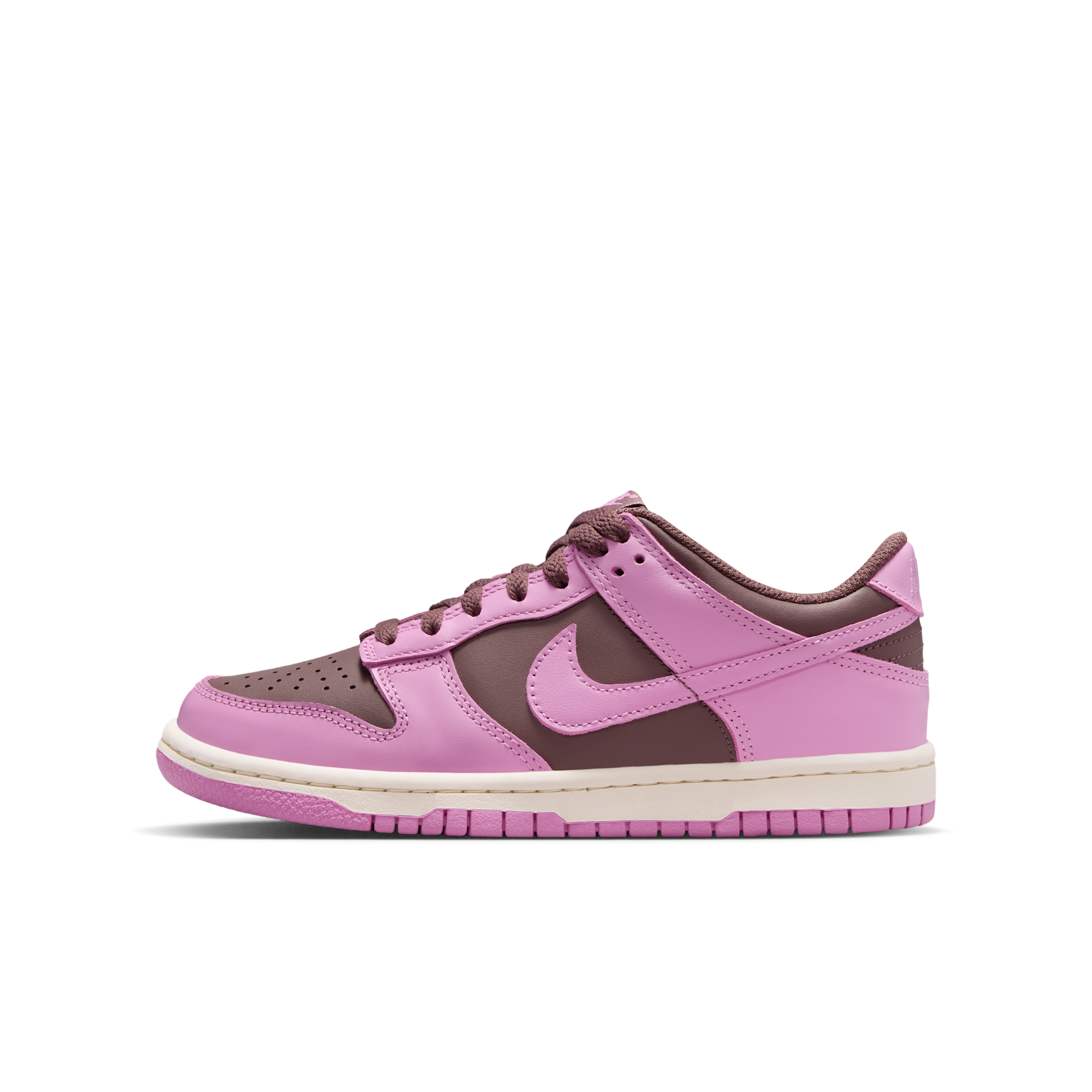 Nike Dunk Low Big Kids' Shoes in Purple | FB9109-500