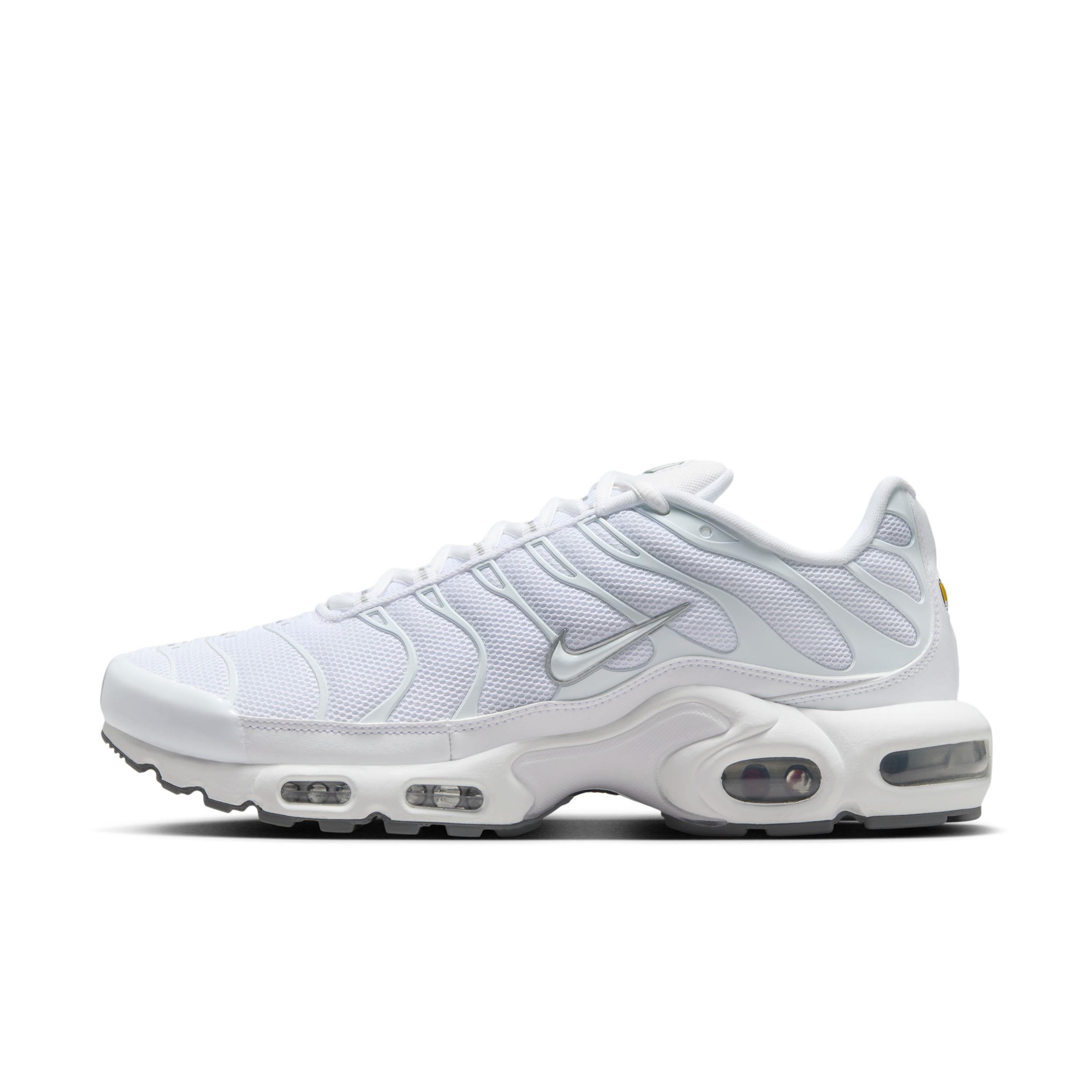 Nike Men's Air Max Plus Shoes in White | 604133-139