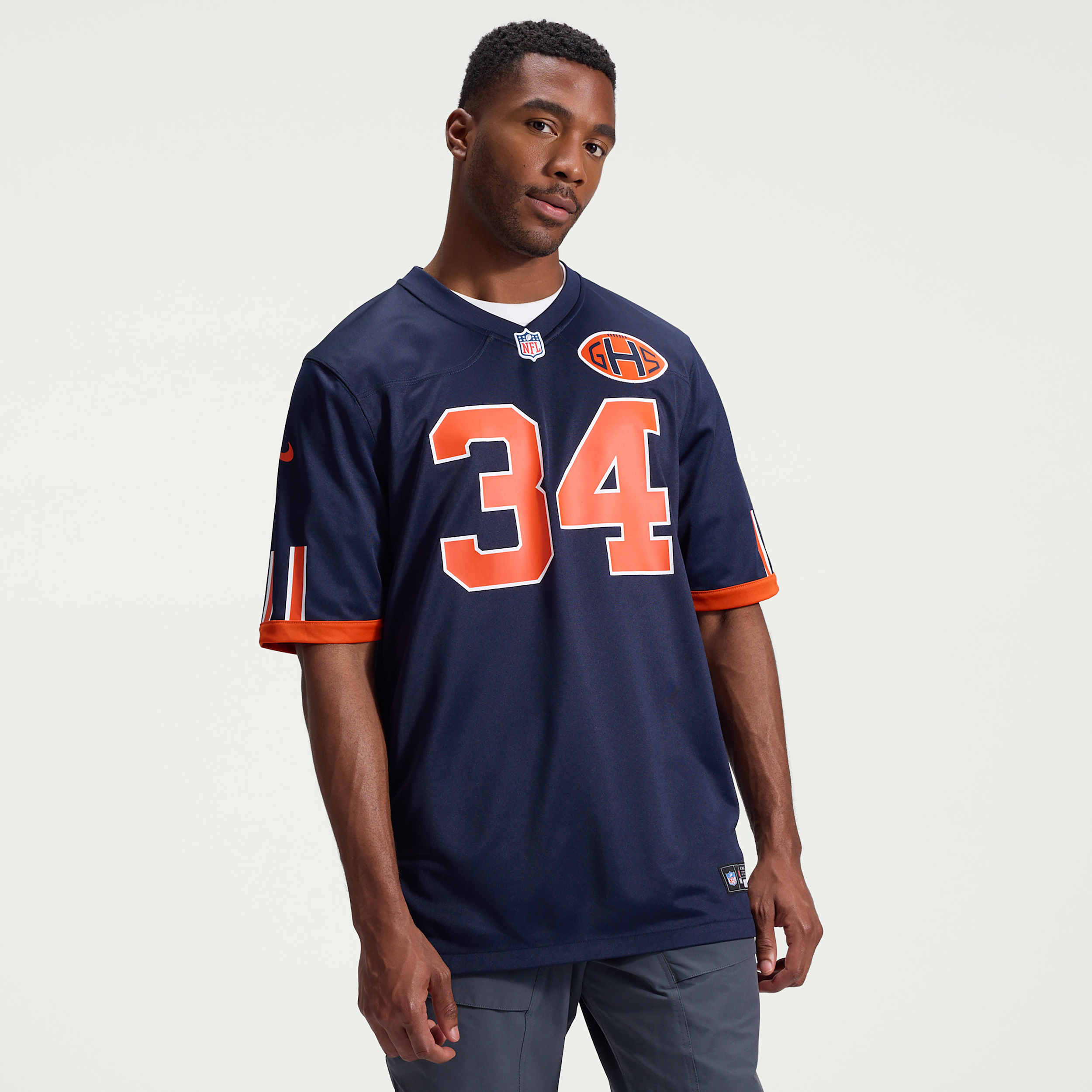 Walter Payton Chicago Bears Rivalries Collection Nike Men's NFL Game Jersey in Blue | 67NM0JFJW1B-PVU