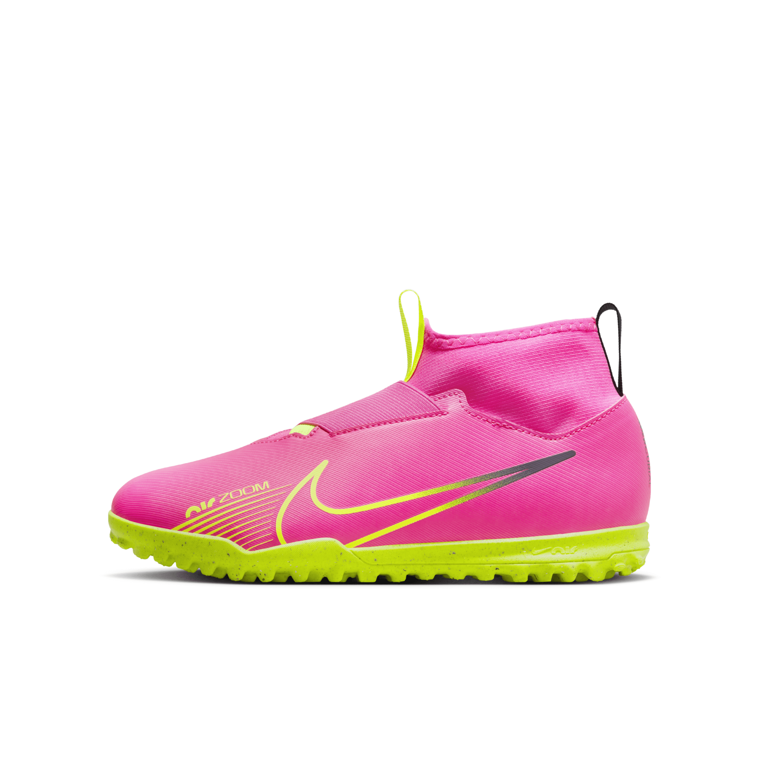 Nike Babies' Jr. Mercurial Superfly 9 Academy Little/big Kids' Turf Soccer Shoes In Pink