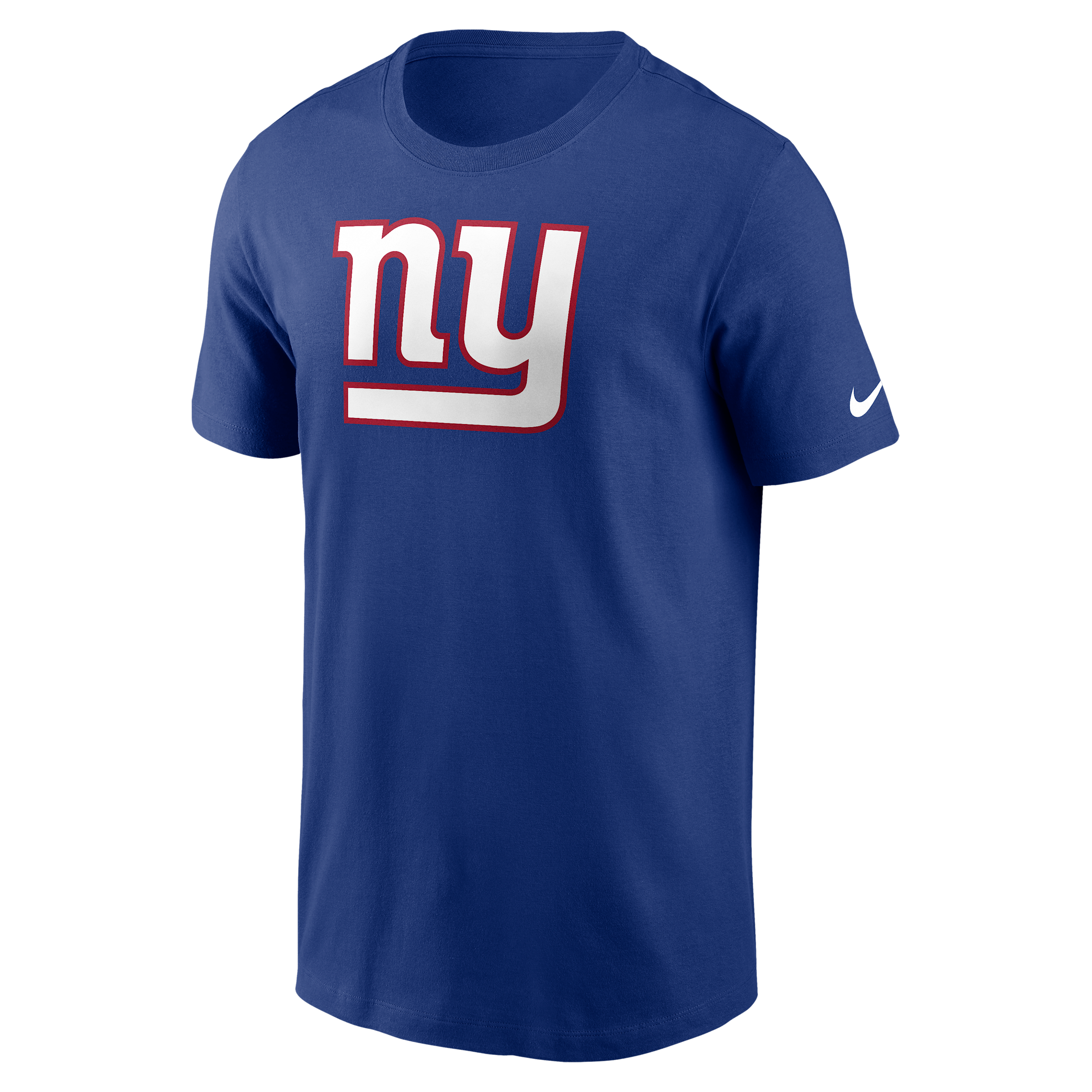 New York Giants Logo Essential Nike Men's NFL T-Shirt in Blue | N1994EW8I-UXR