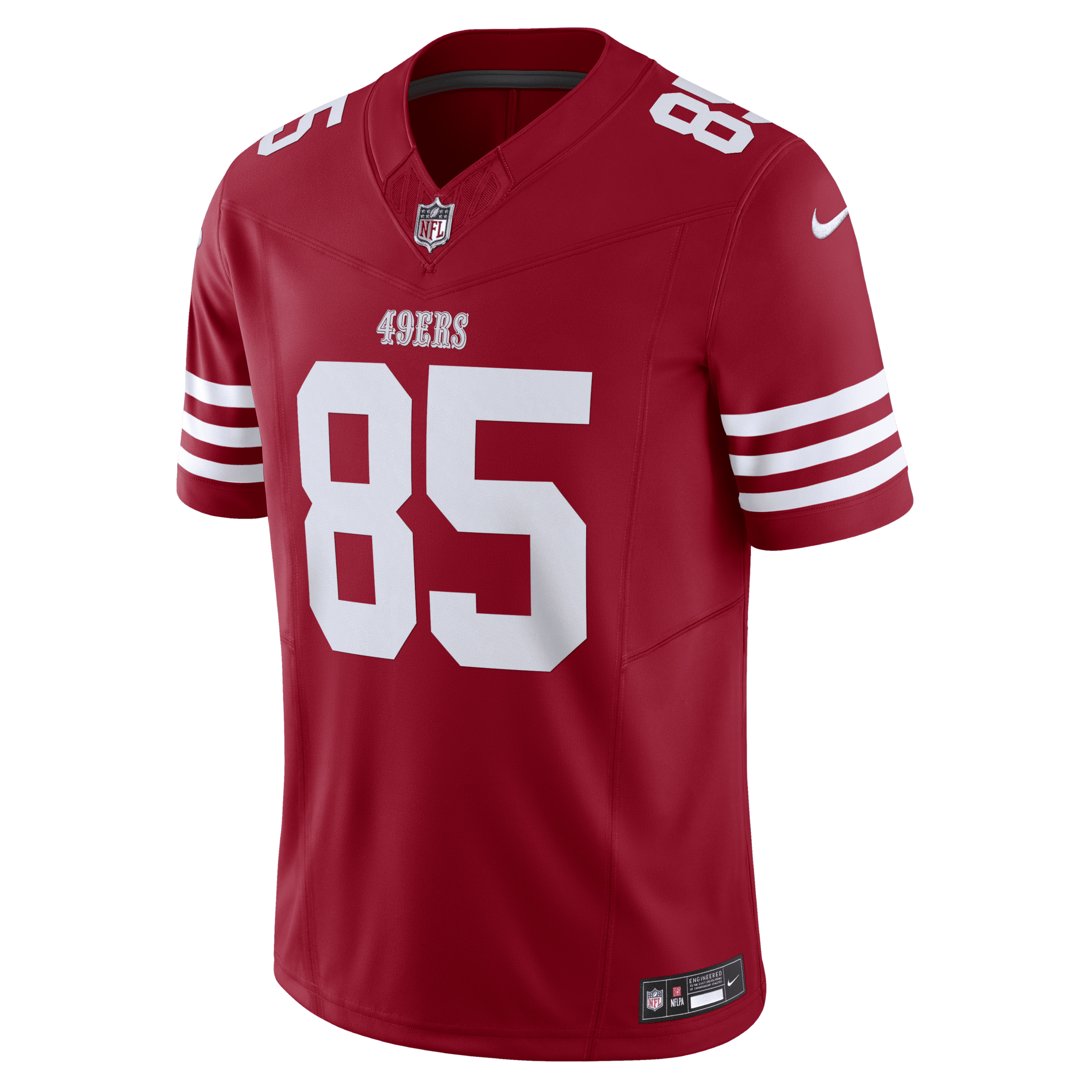 George Kittle San Francisco 49ers Nike Men’s Dri-FIT NFL Limited Football Jersey in Red, Size: 2XL | 31NMSALH9BF-AZ0