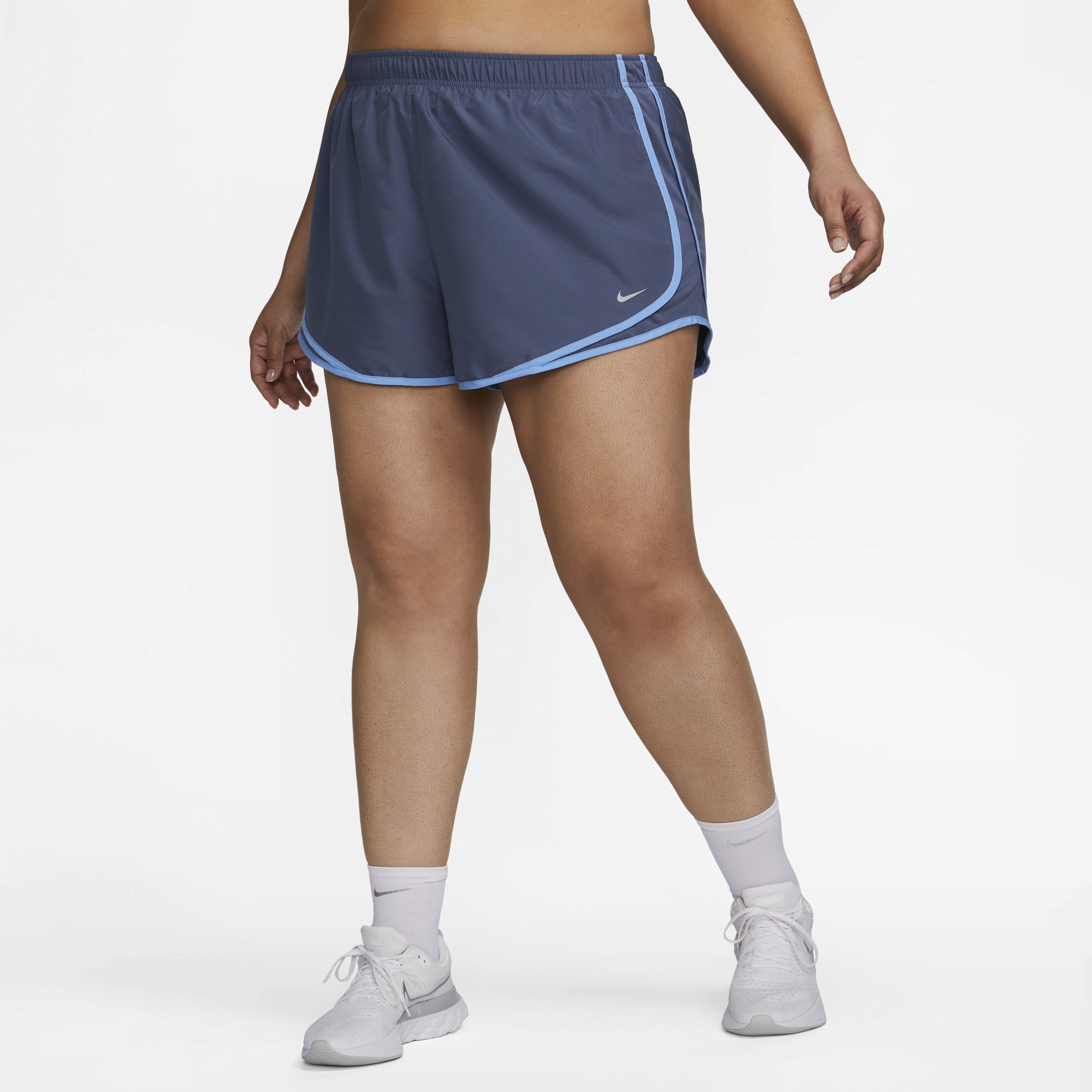 Nike Women's Tempo Running Shorts (plus Size) In Blue