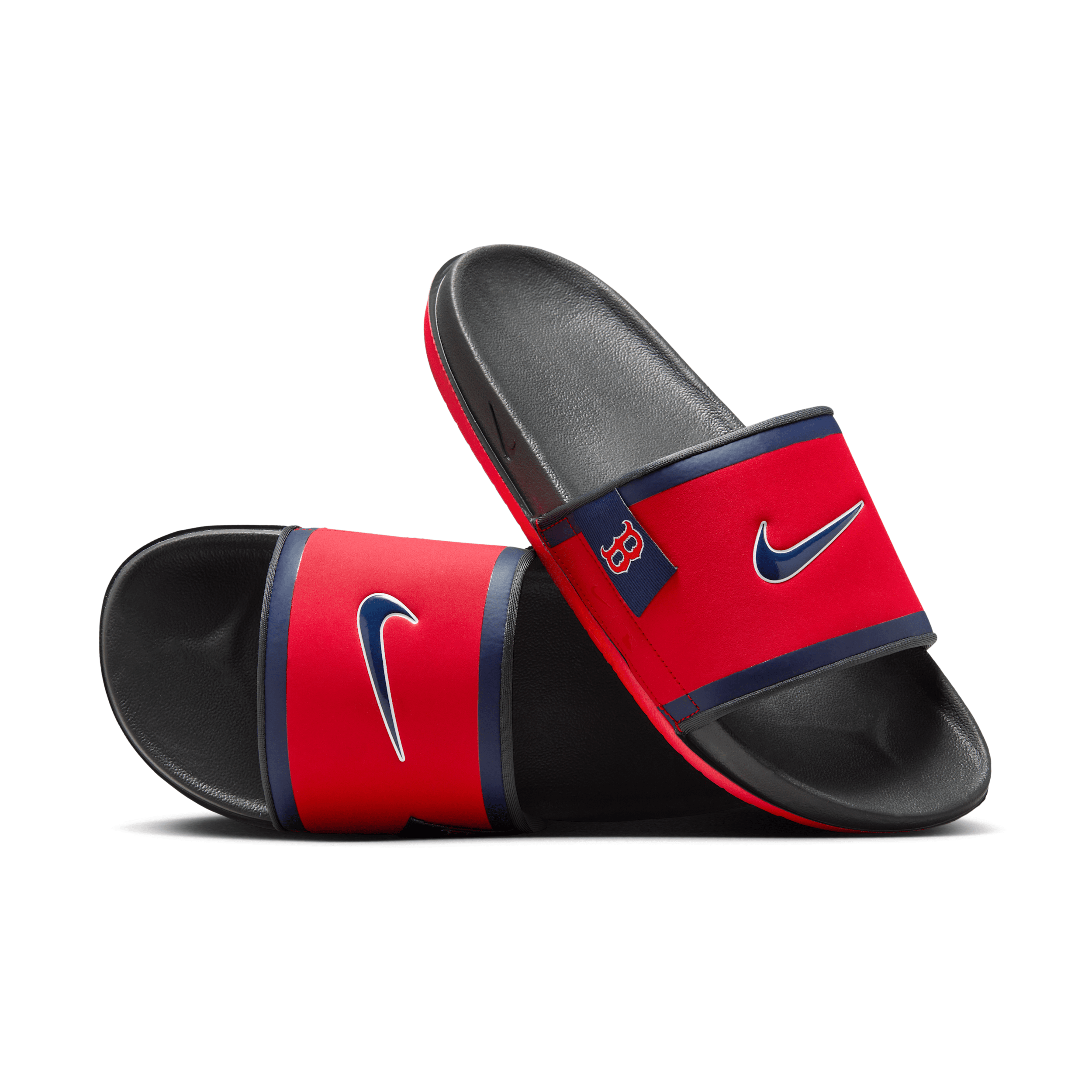 Nike Men's Offcourt (boston Red Sox) Offcourt Slides In Red