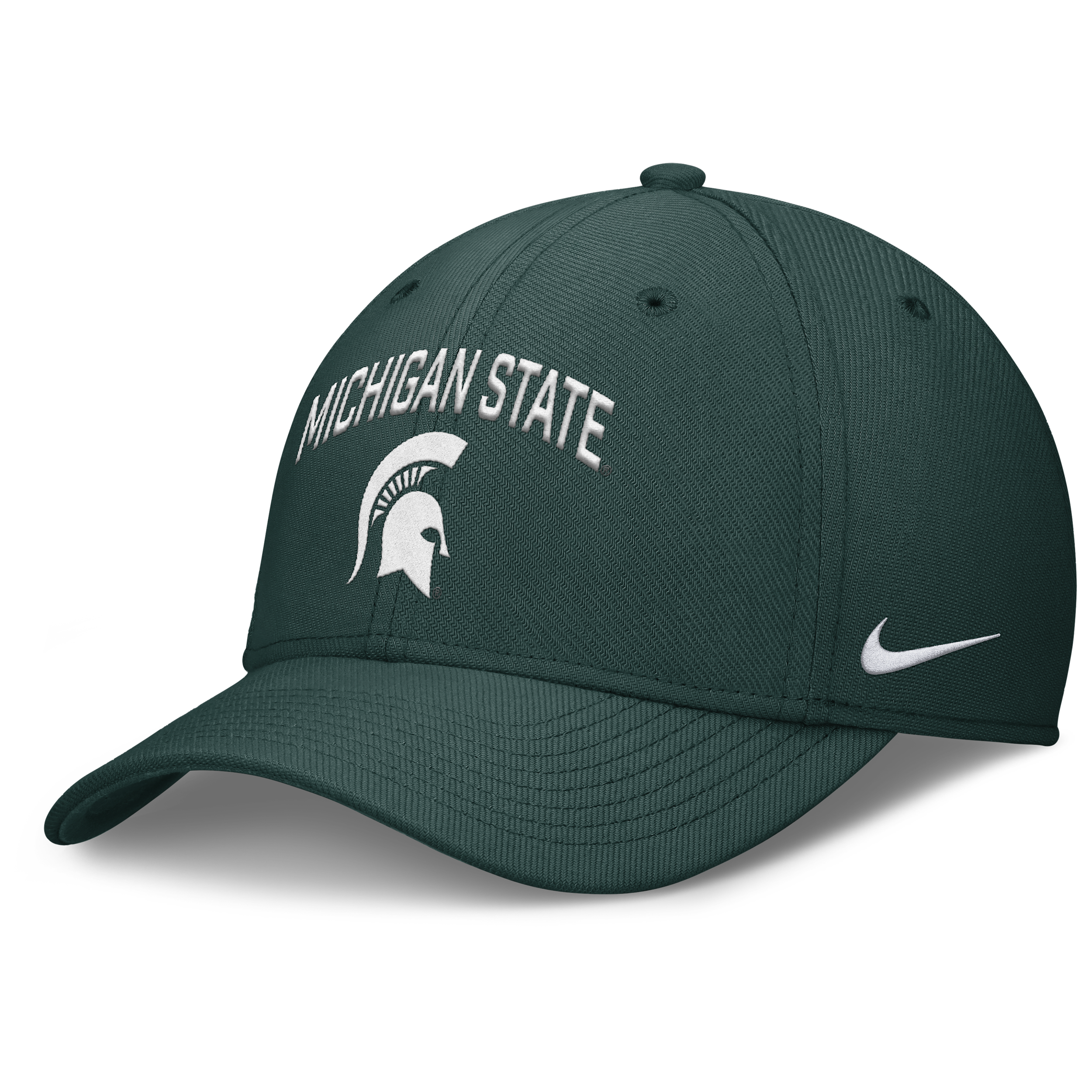 Nike Green Michigan State Spartans 2025 On-field Rise Performance Flex Hat In Green