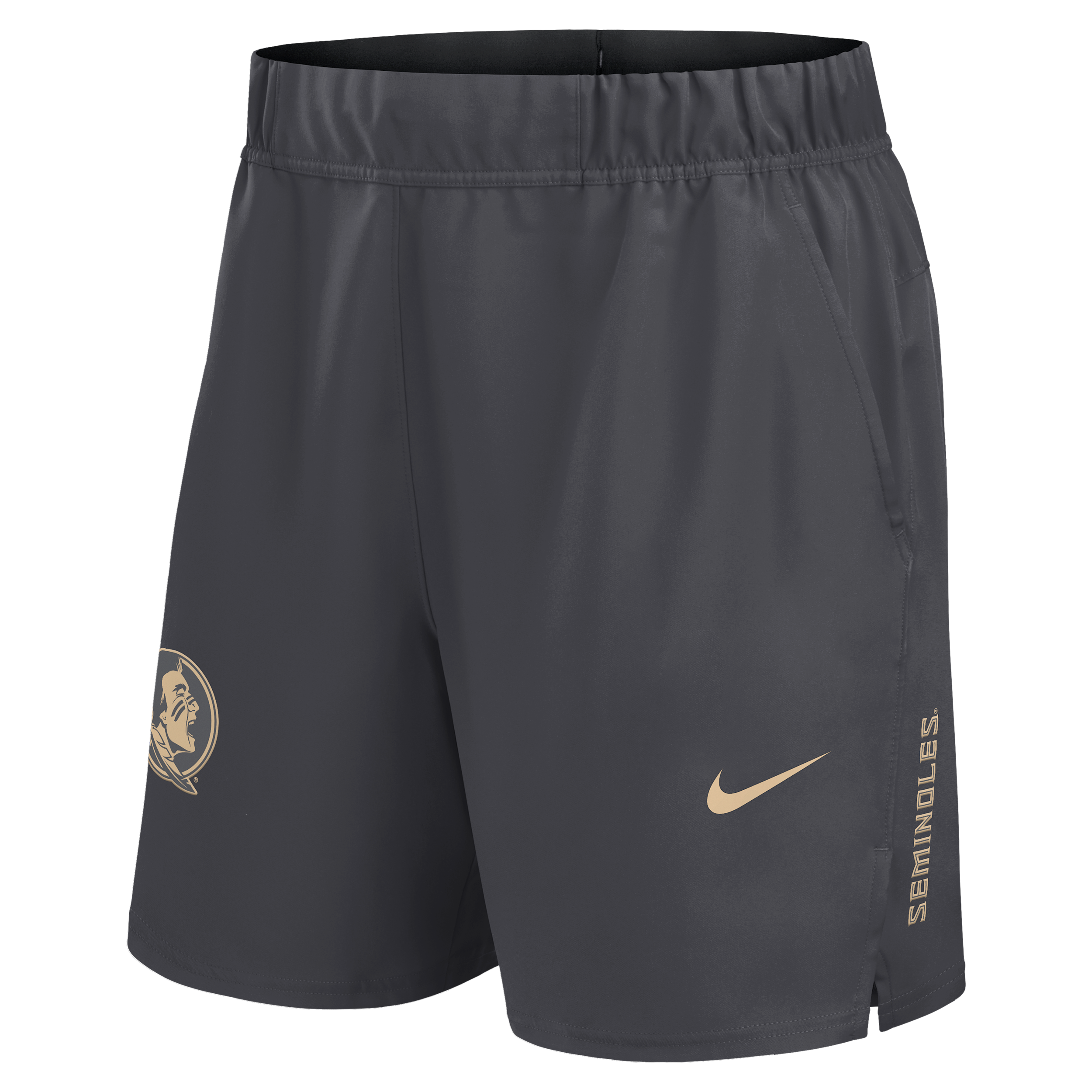 Nike Florida State Primetime Victory Primary Logo Menâs  Men's Dri-fit College Shorts In Gray