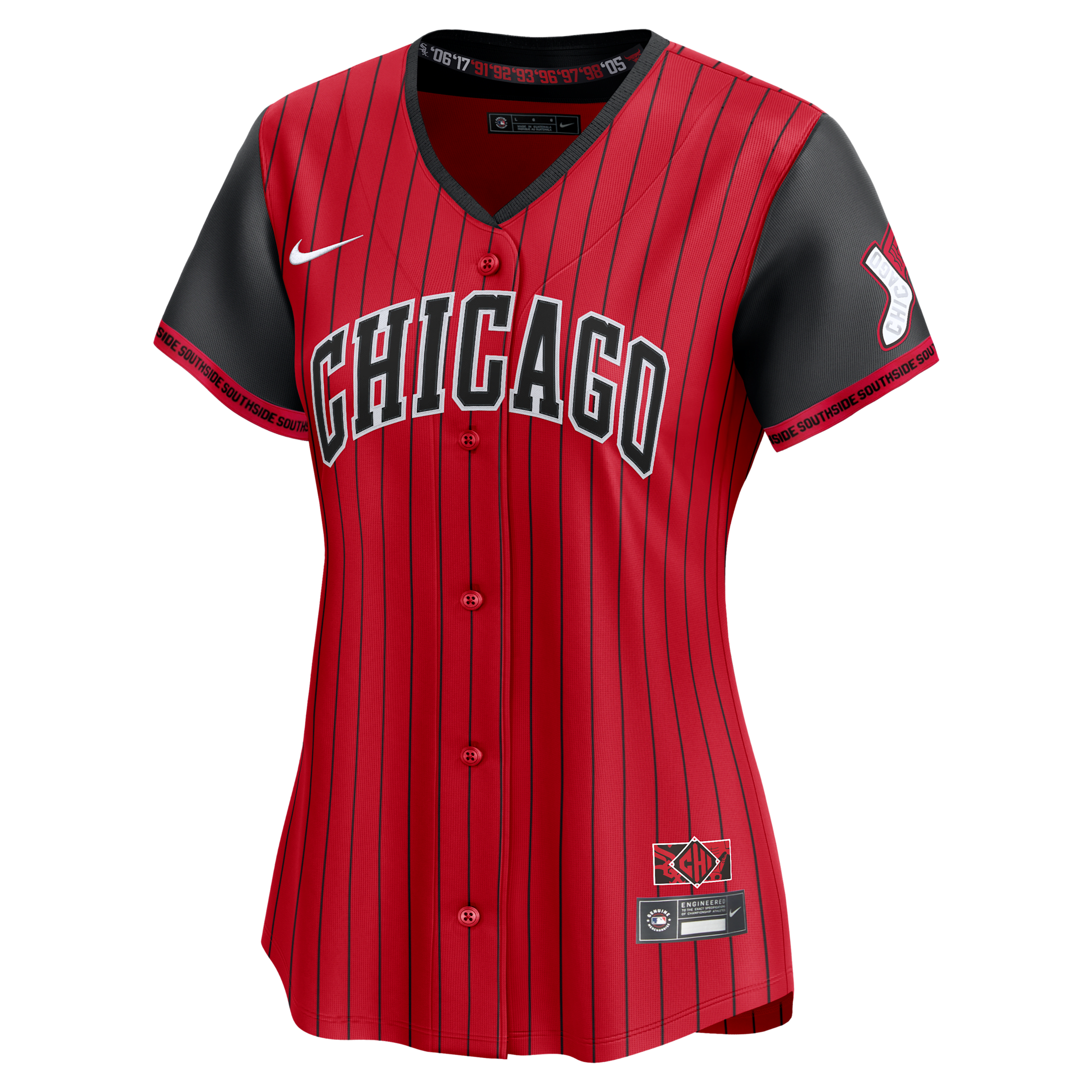 Nike Chicago White Sox City Connect Womenâs  Women's Dri-fit Adv Mlb Limited Jersey In Red