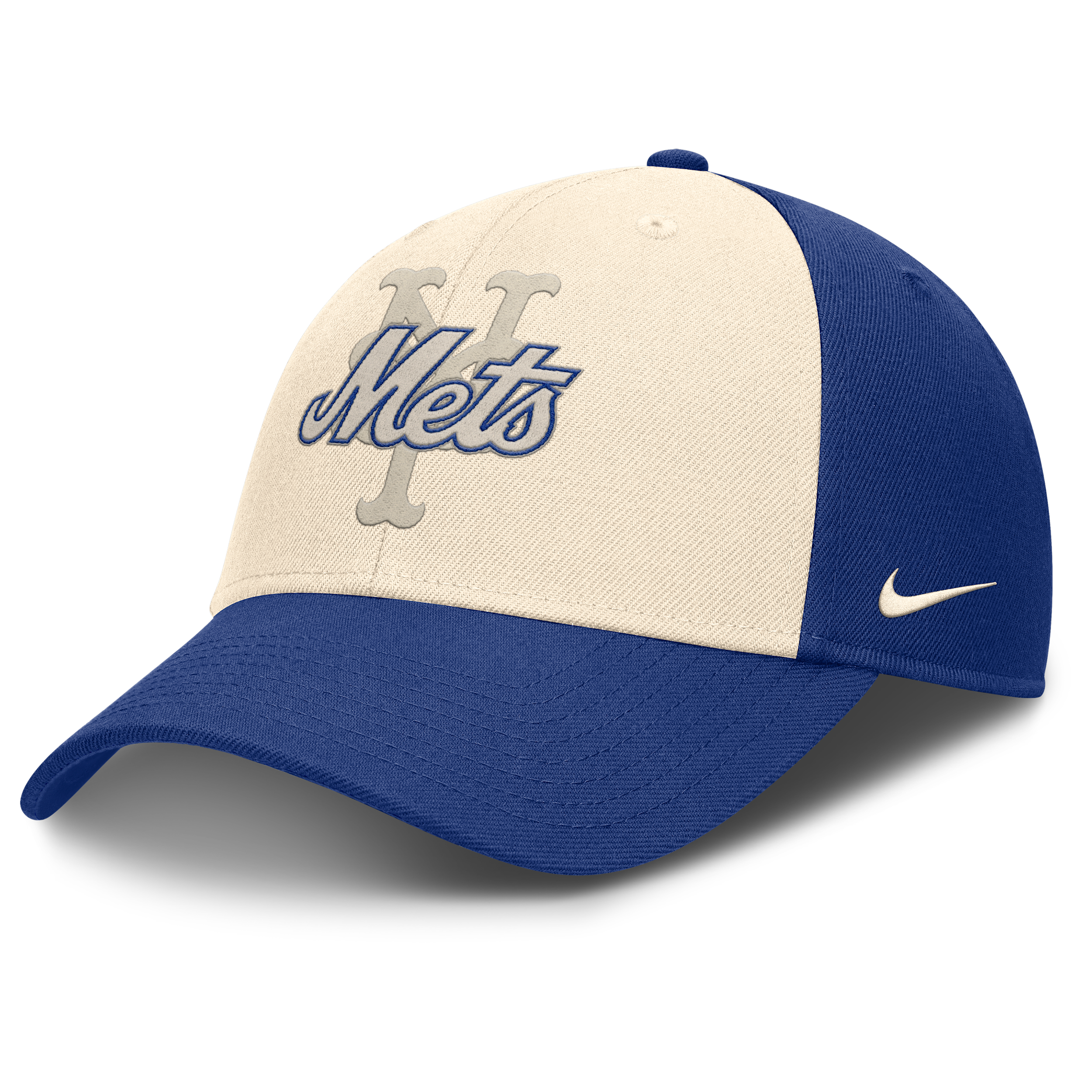 New York Mets Statement Club Nike Men's Dri-FIT MLB Adjustable Hat in Blue | NB110DJINME-CJ5
