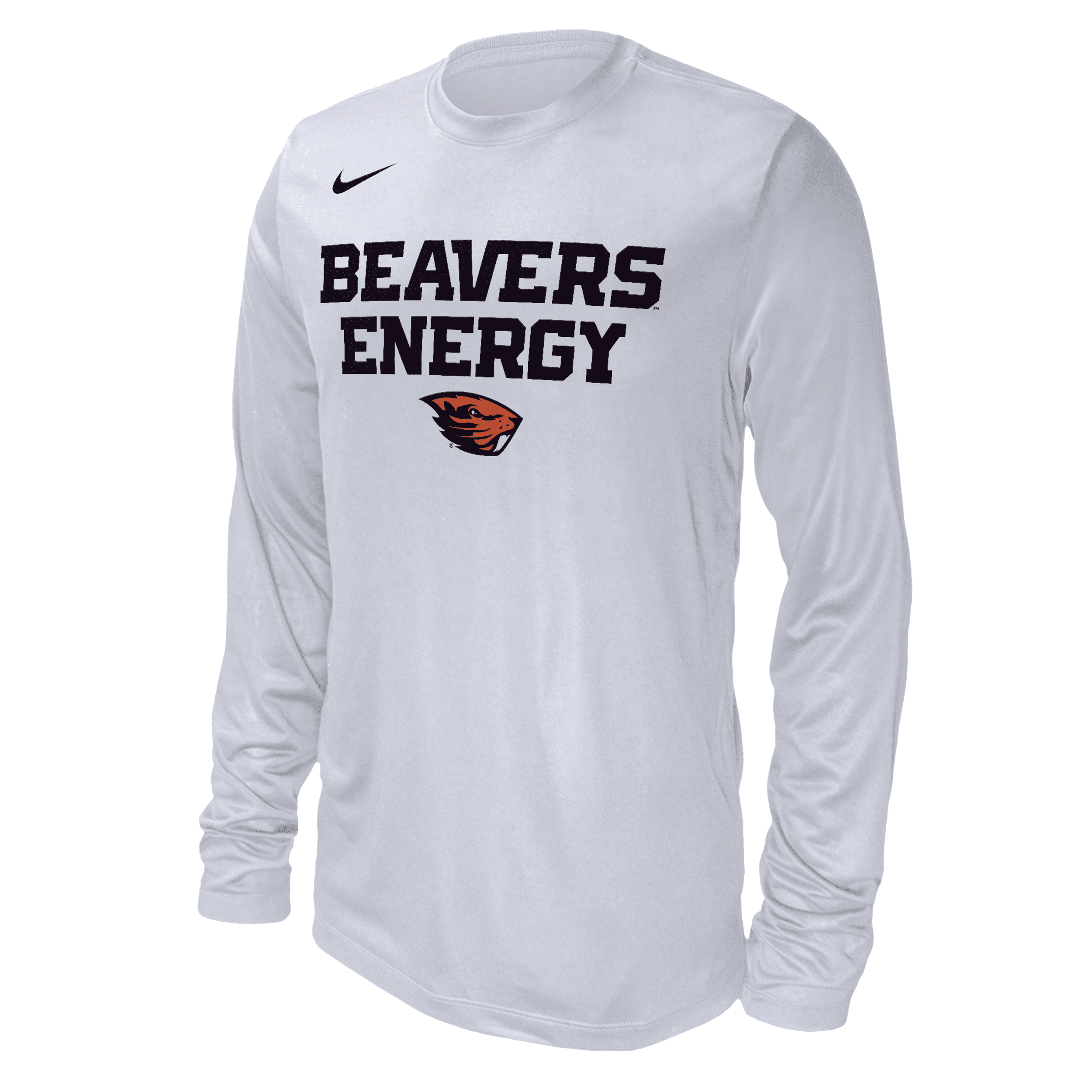 Nike Oregon State  Men's College Long-sleeve T-shirt In White