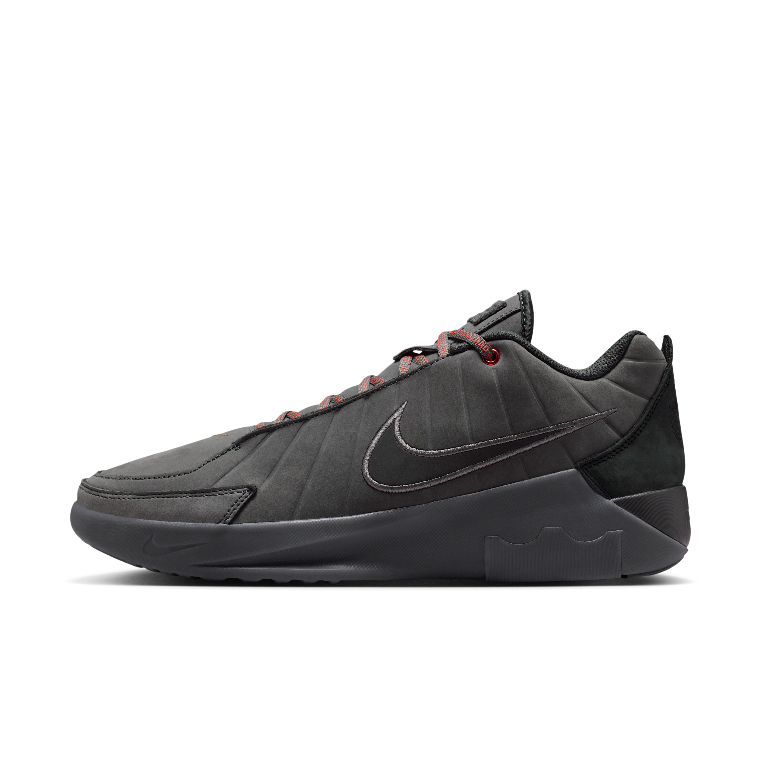 Nike LeBron Witness 9 Basketball Shoes, Men's, M11/W12.5, Anthracite/Black/Iron Grey/Desert Dust/Brt Crimson