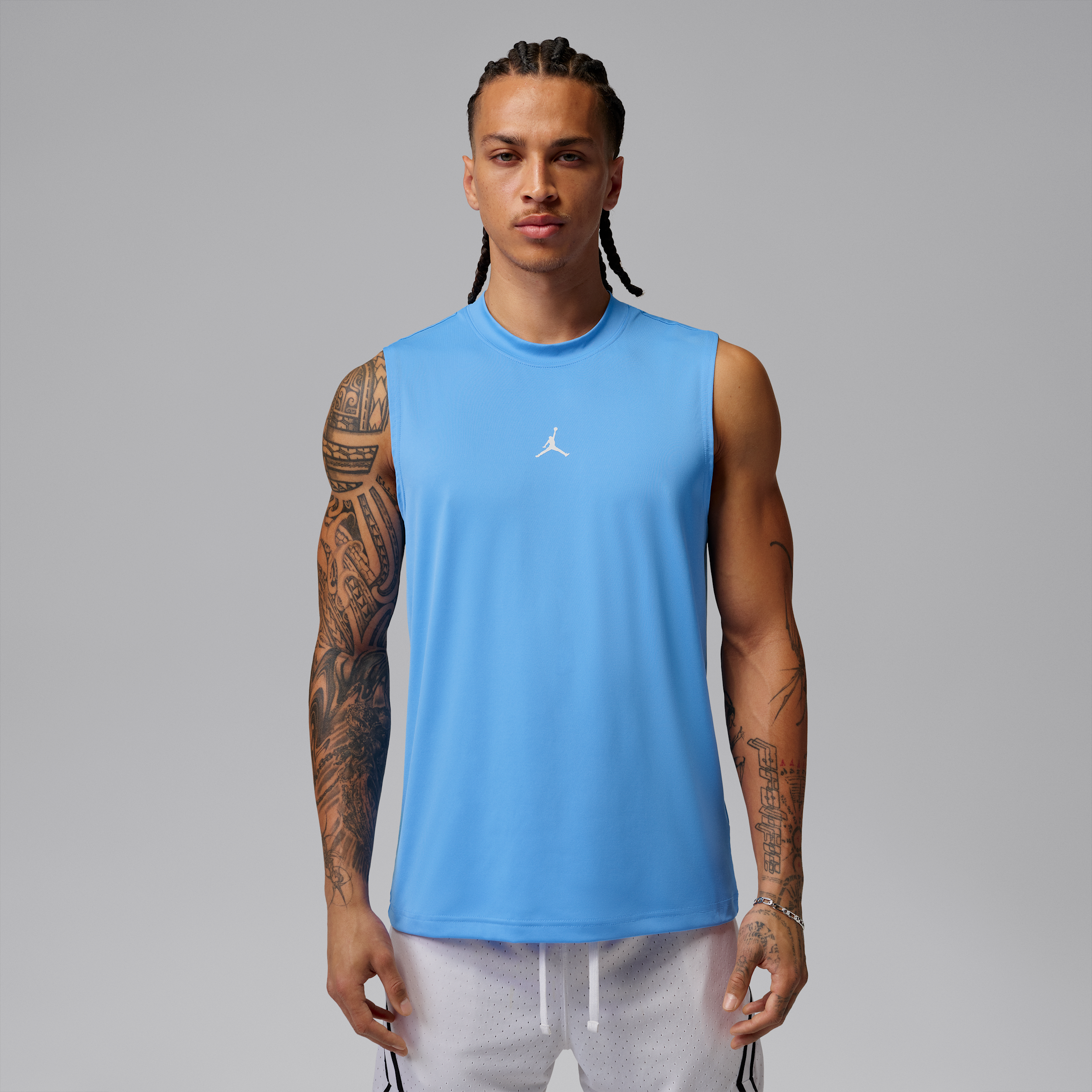 Men's Jordan Sport Essentials Dri-FIT Sleeveless Top in Blue | IF0889-412