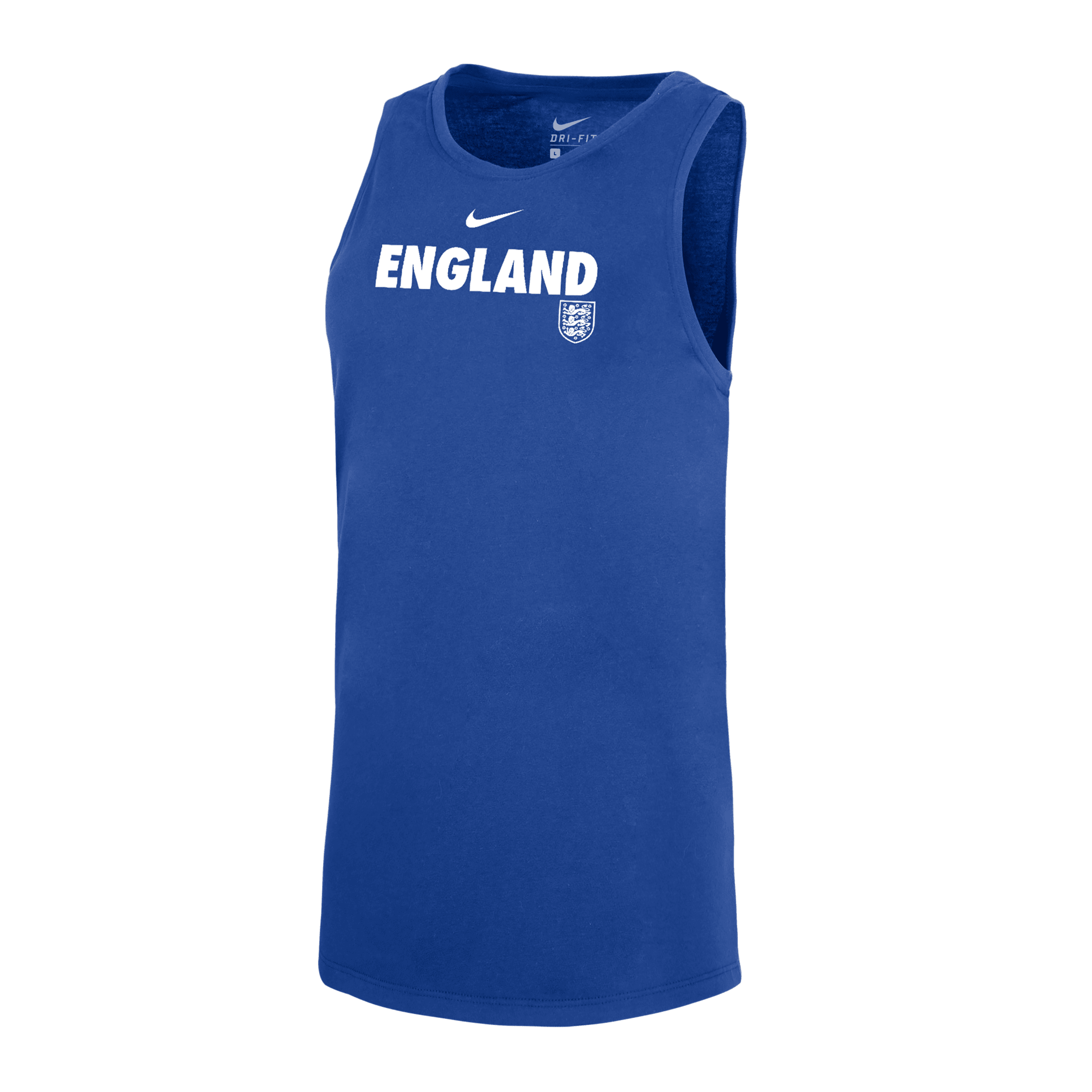 Nike England  Women's Dri-fit Soccer Tank Top In Blue