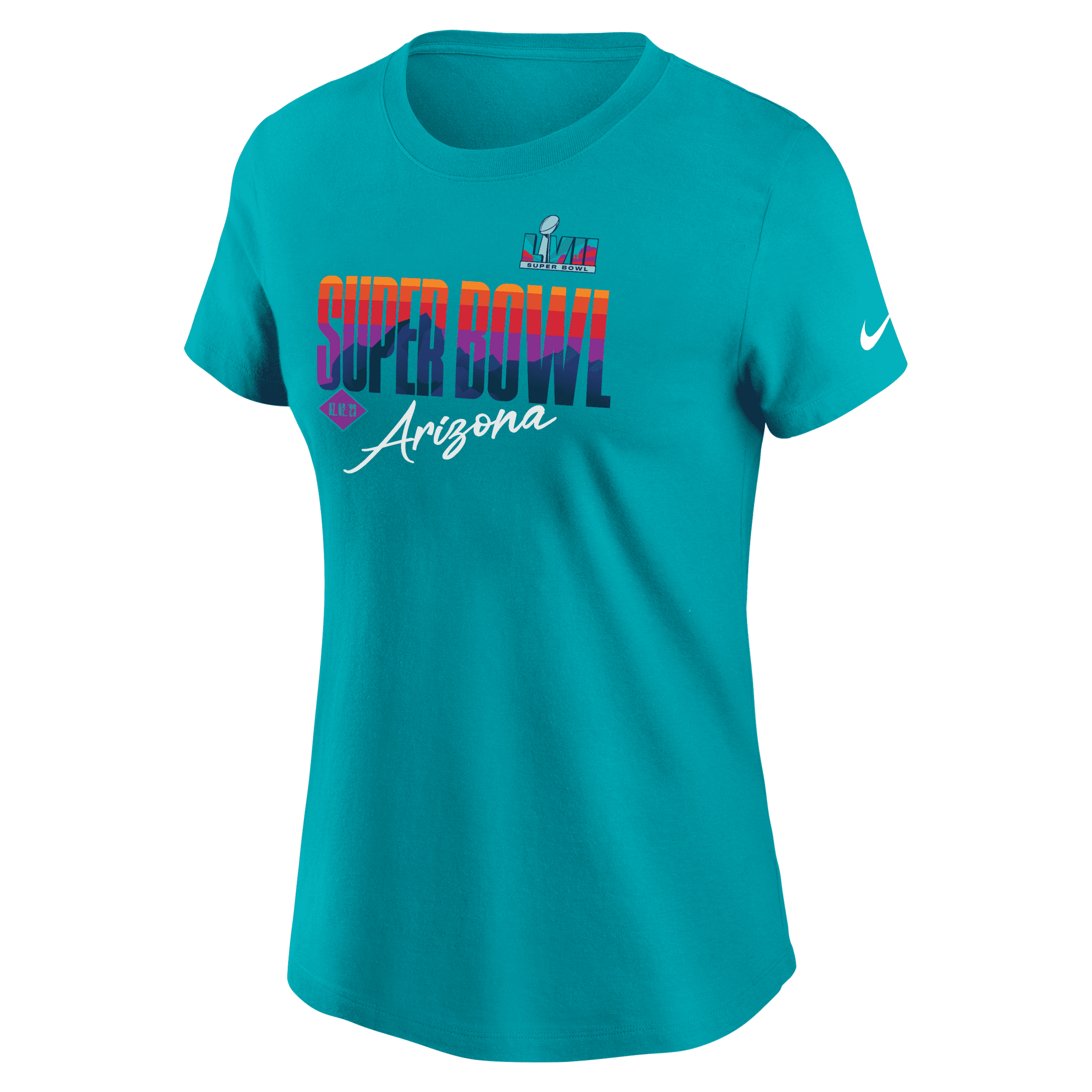 Nike Women's Super Bowl Lvii Tshirt In Blue ModeSens