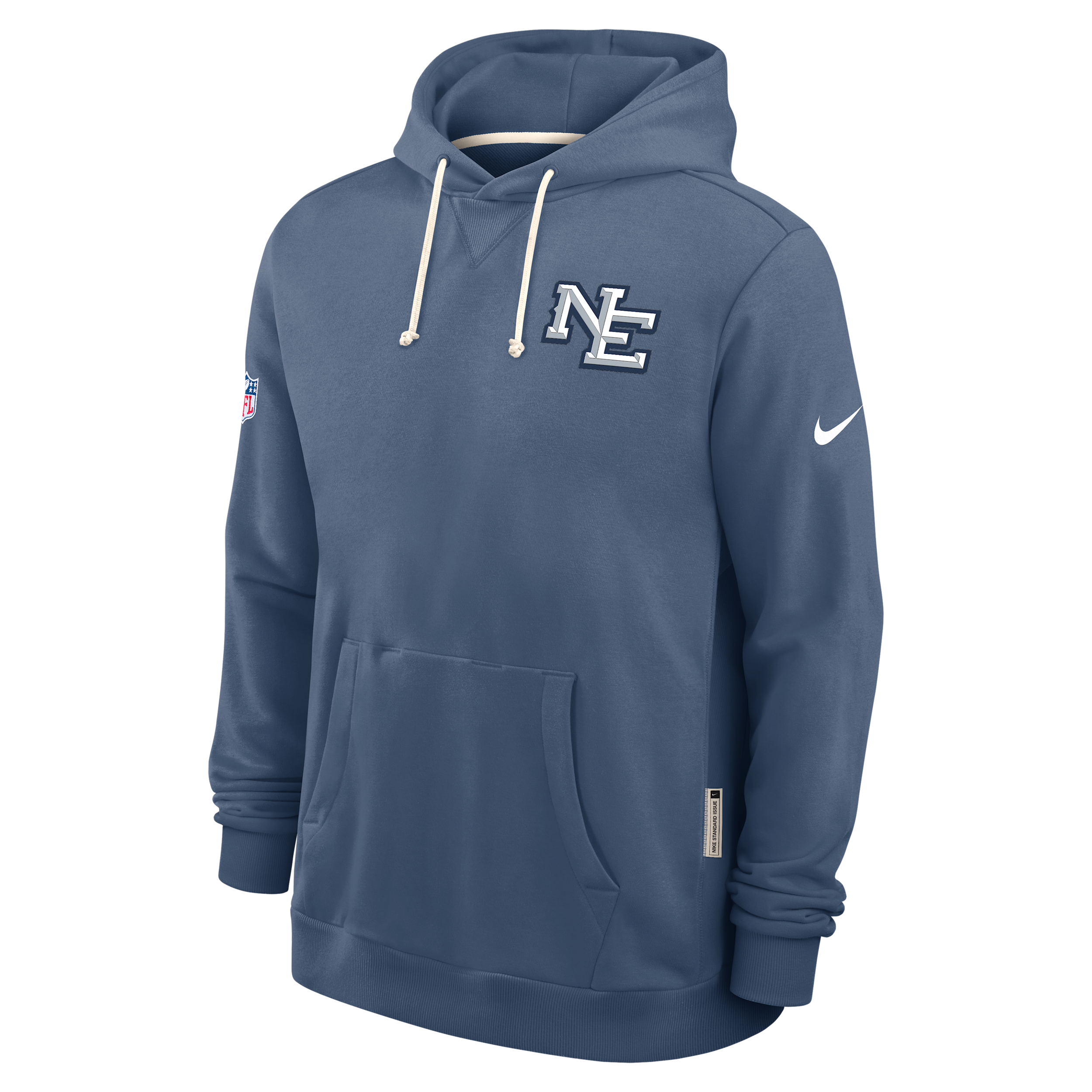 Nike Men's Blue New England Patriots 2025 Nfl Rivalries Sideline Dri-fit Hoodie In Blue