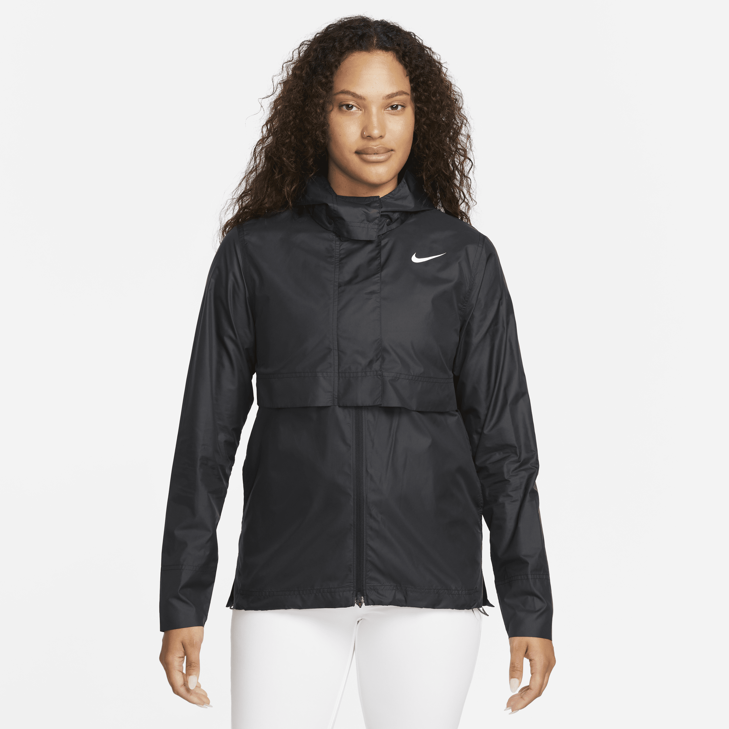 Shop Nike Women's Tour Repel Golf Jacket In Black