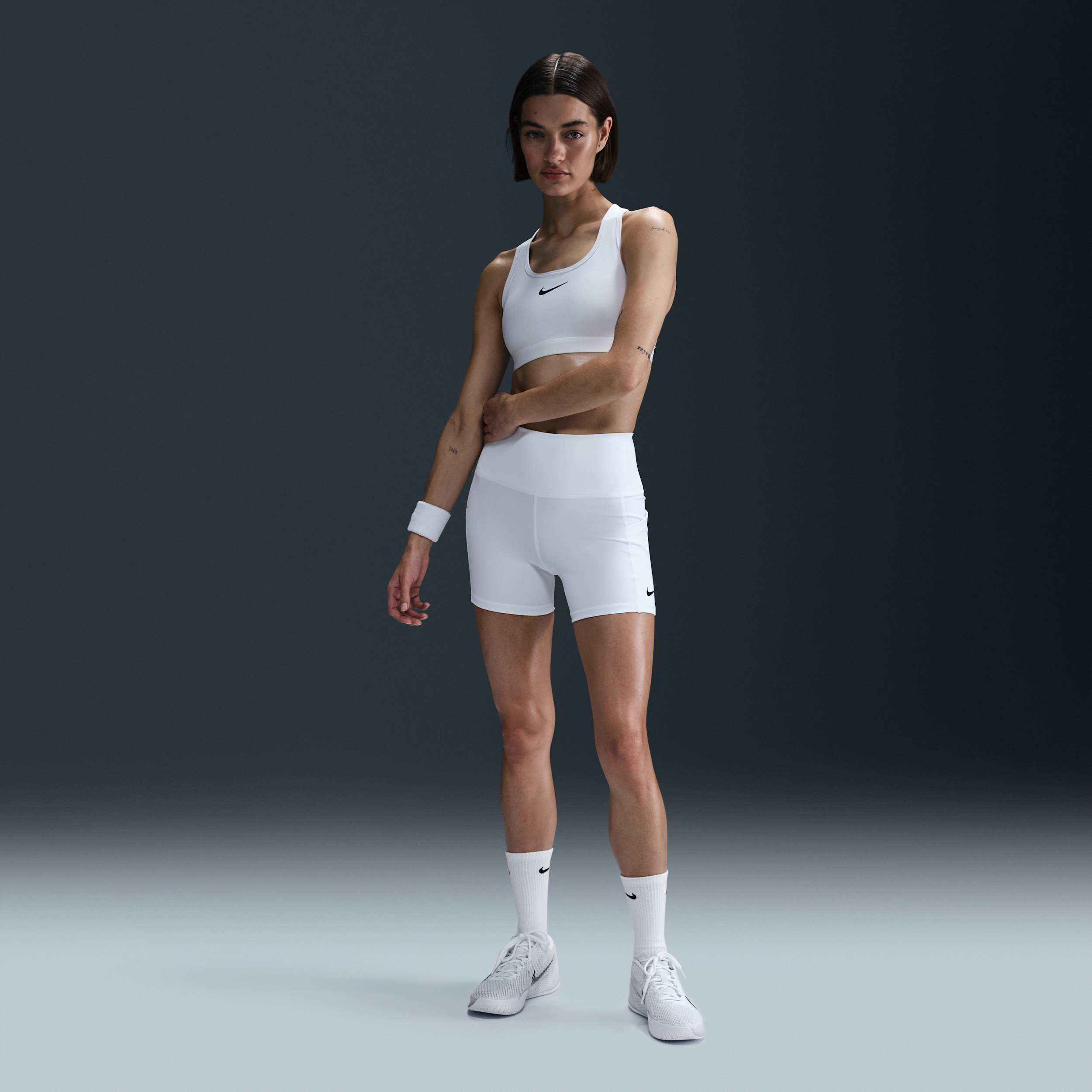 Nike Ball Shorts White In White