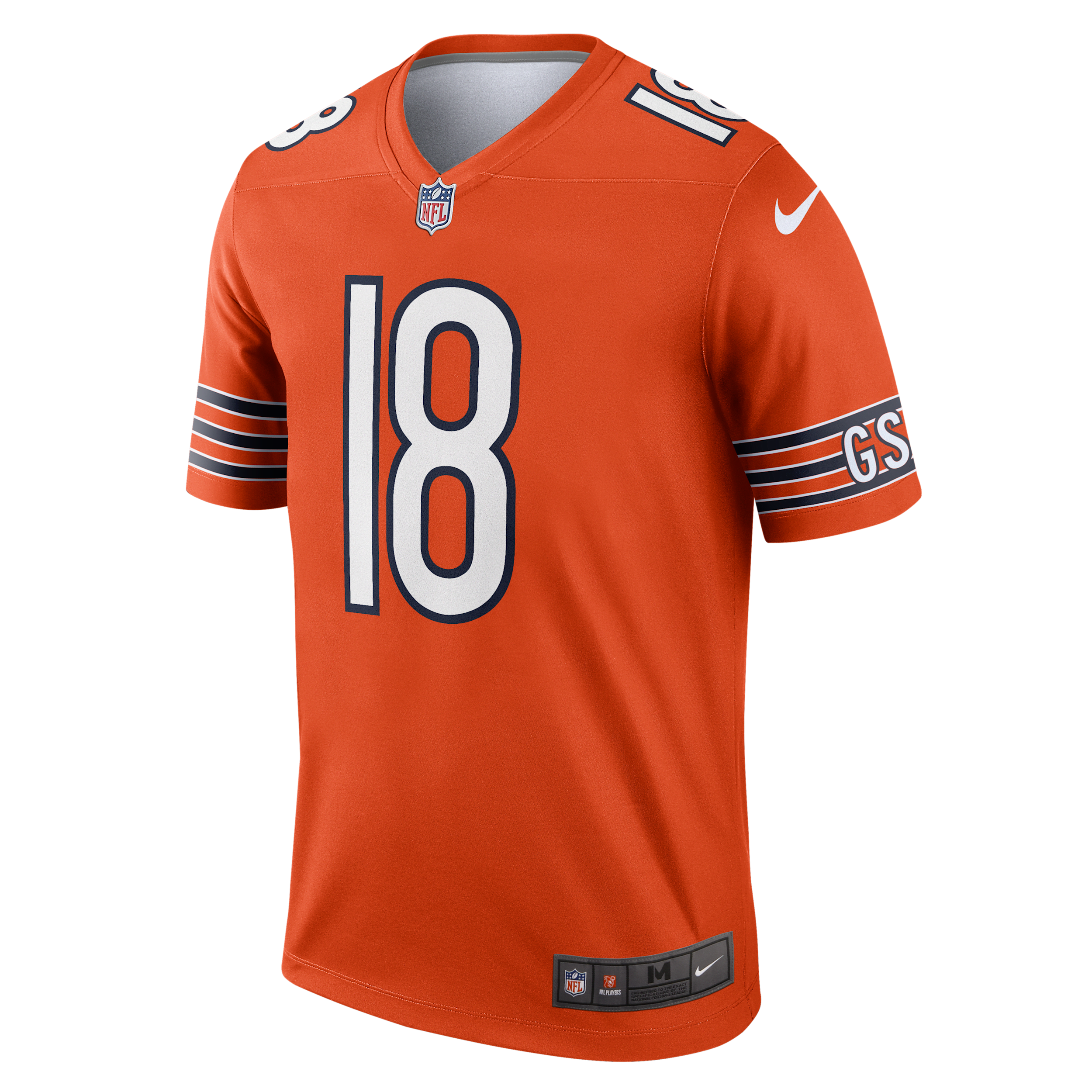 Nike Caleb Williams Chicago Bears Men's Dri-fit Nfl Legend Jersey In Orange