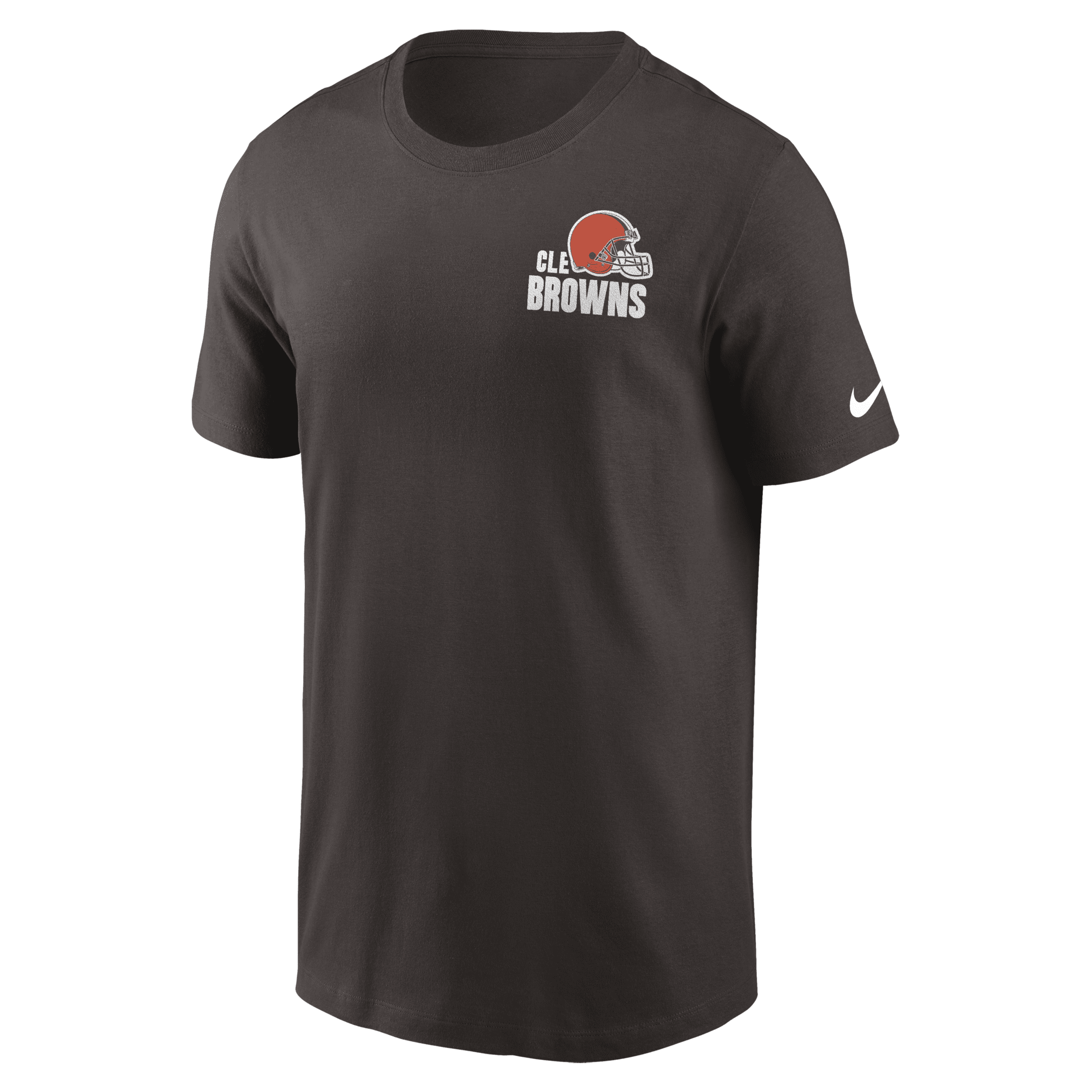 Shop Nike Cleveland Browns Blitz Team Essential  Men's Nfl T-shirt