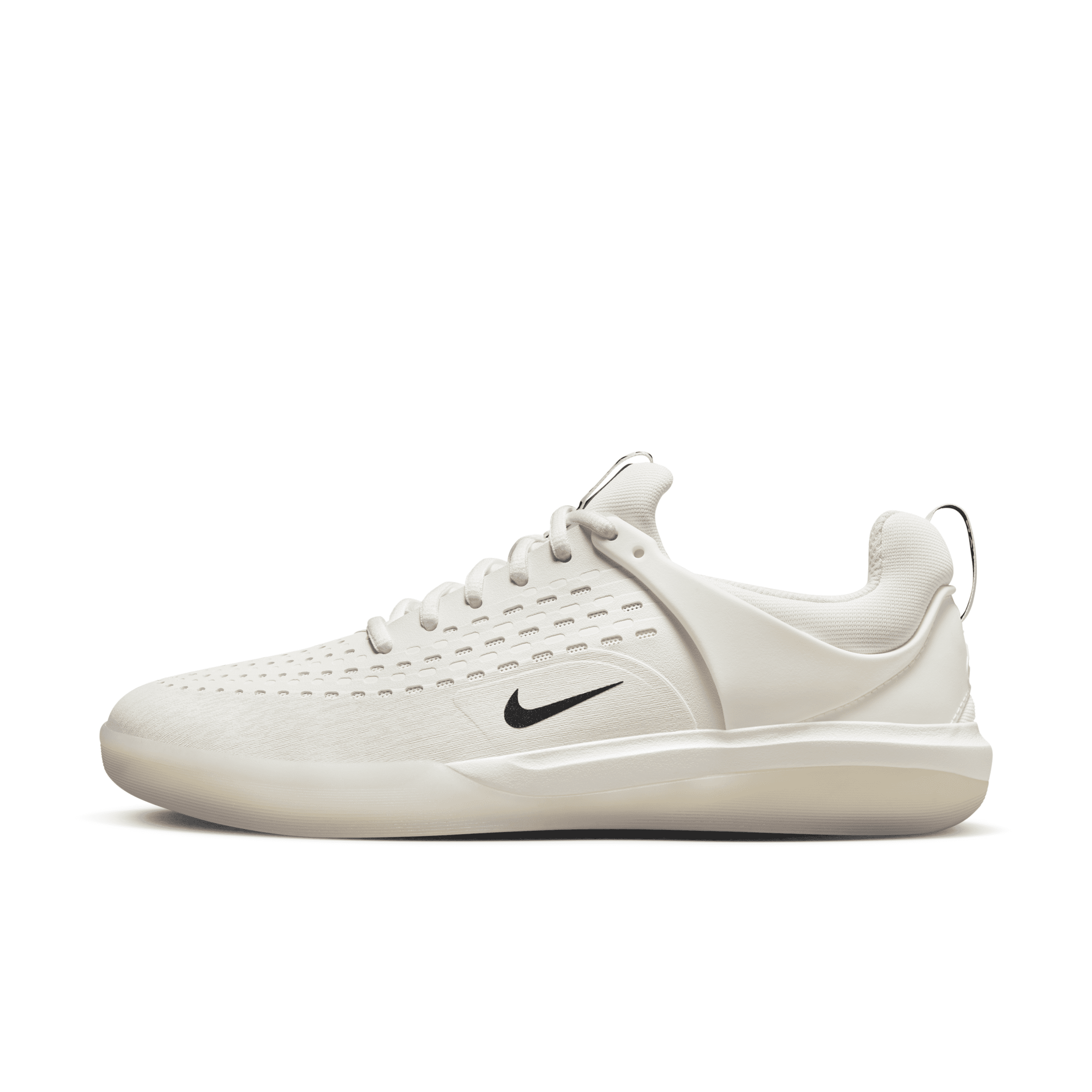 Nike Men's  Sb Nyjah 3 Skate Shoes In White