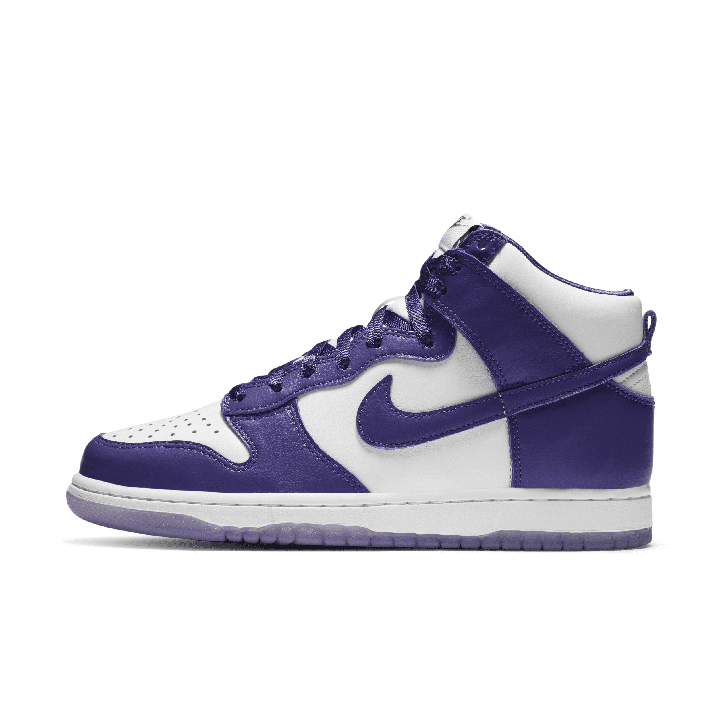 Nike Dunk High Sneakers In White