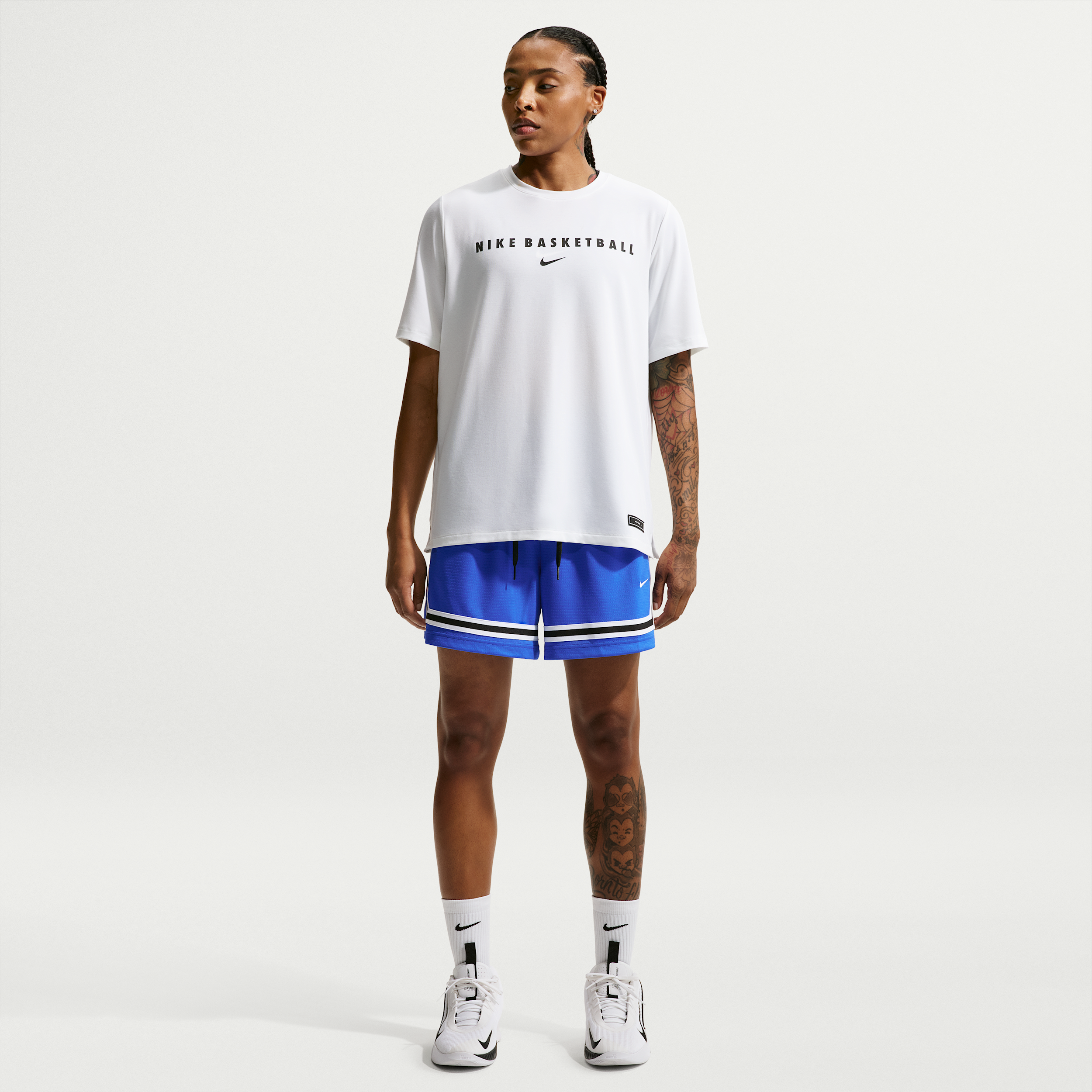 Nike Women's Crossover Dri-FIT 5" Basketball Shorts in Blue | FV8505-405