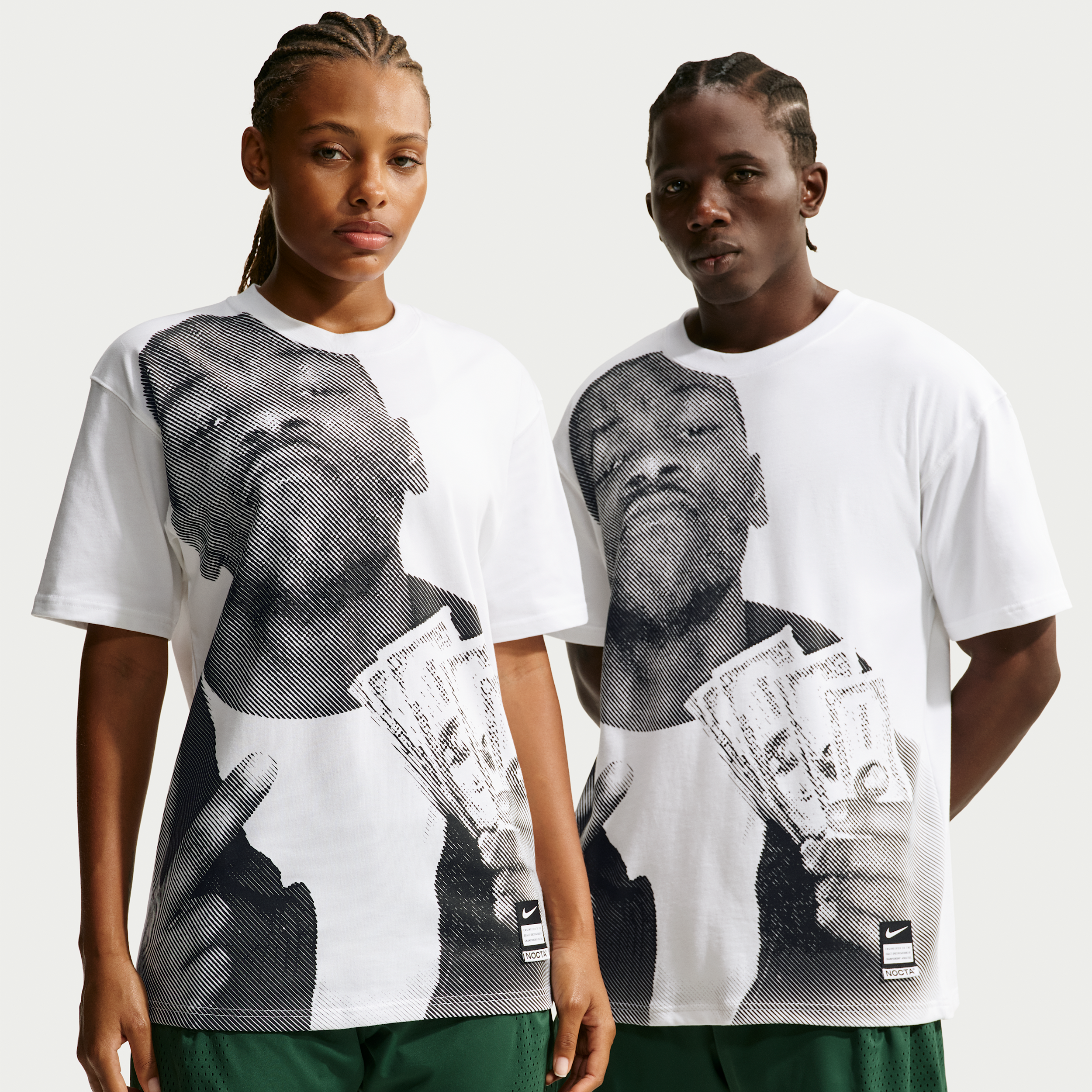 Nike Mens Kevin Durant KD NRG Short Sleeve T-Shirt - - White / Black Size XL