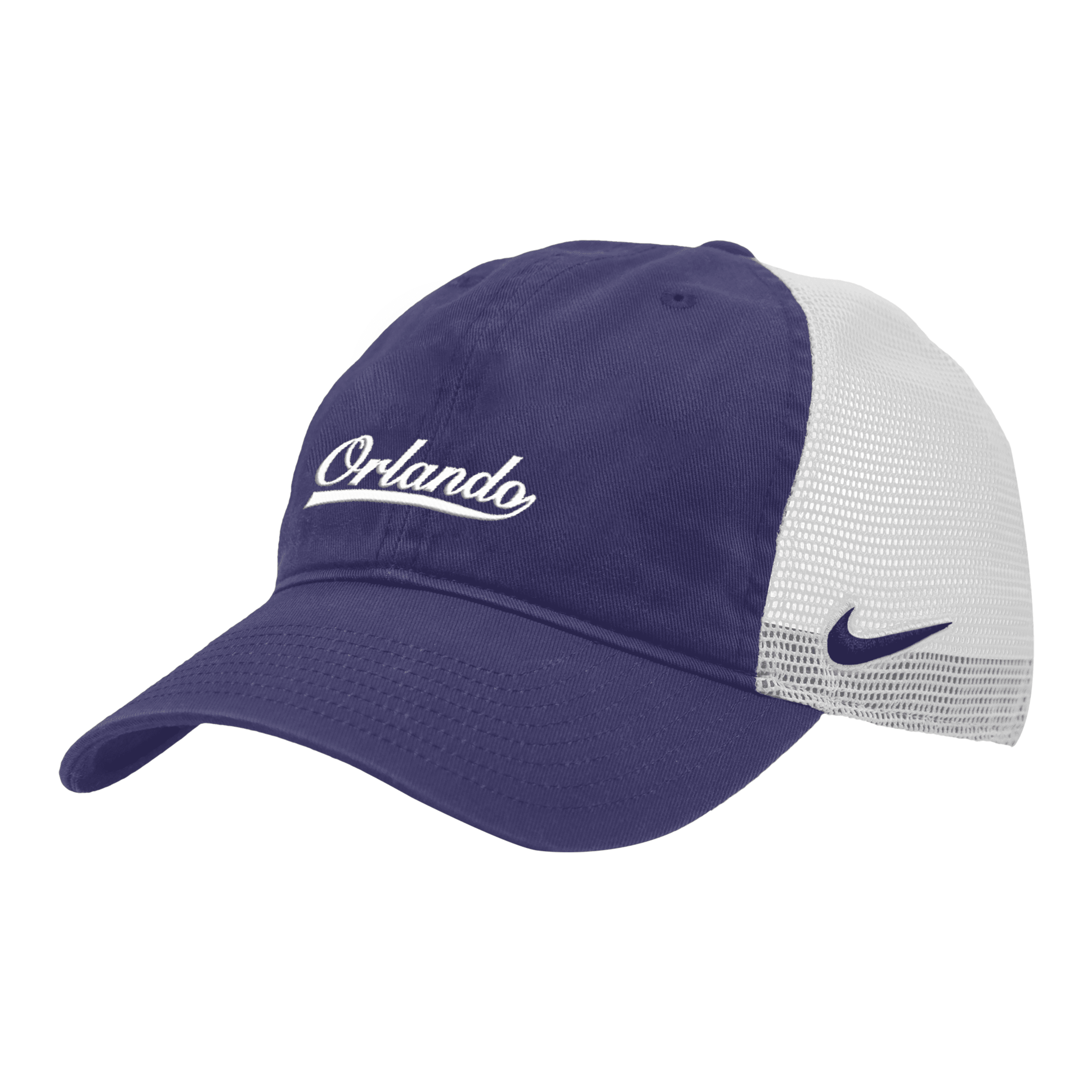Nike Orlando Pride Heritage86  Unisex Soccer Trucker Hat In Purple