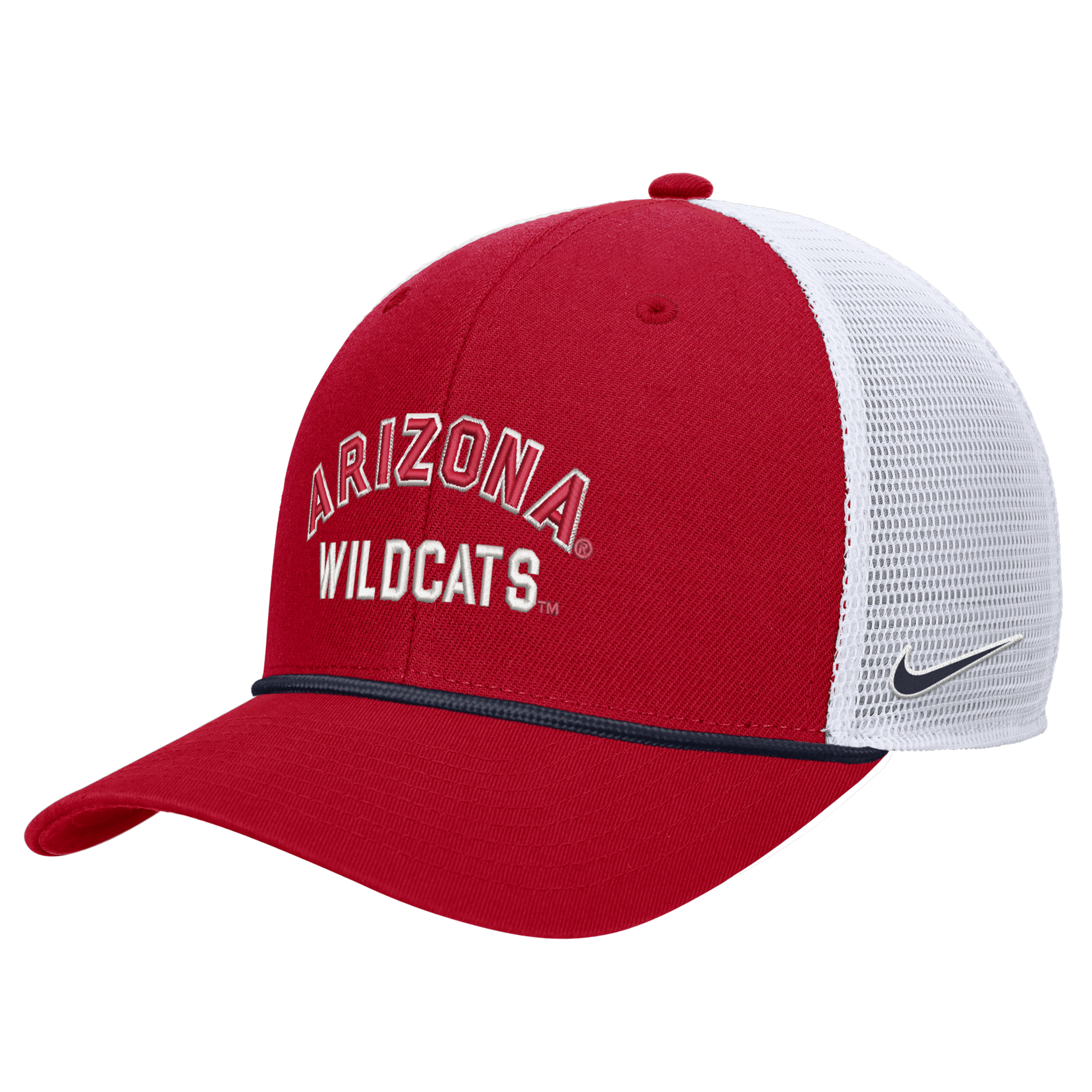 Shop Nike Arizona  Unisex College Snapback Trucker Hat In Red