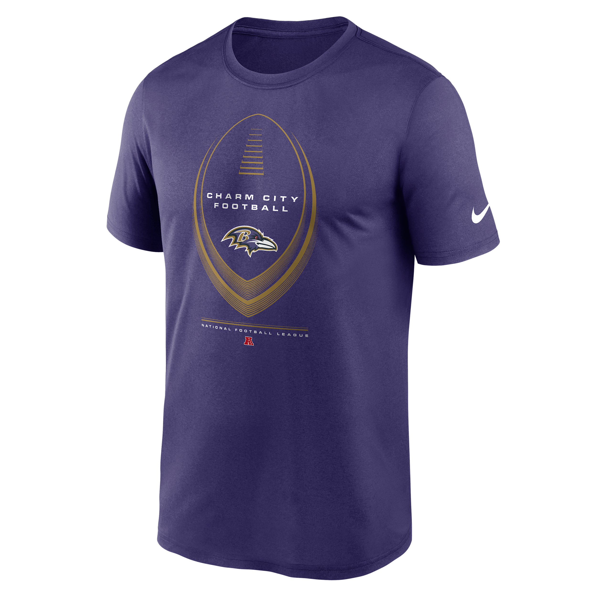 Baltimore Ravens Legend Icon Nike Men's Dri-FIT NFL T-Shirt in Purple | NKGK52M8G-NDB
