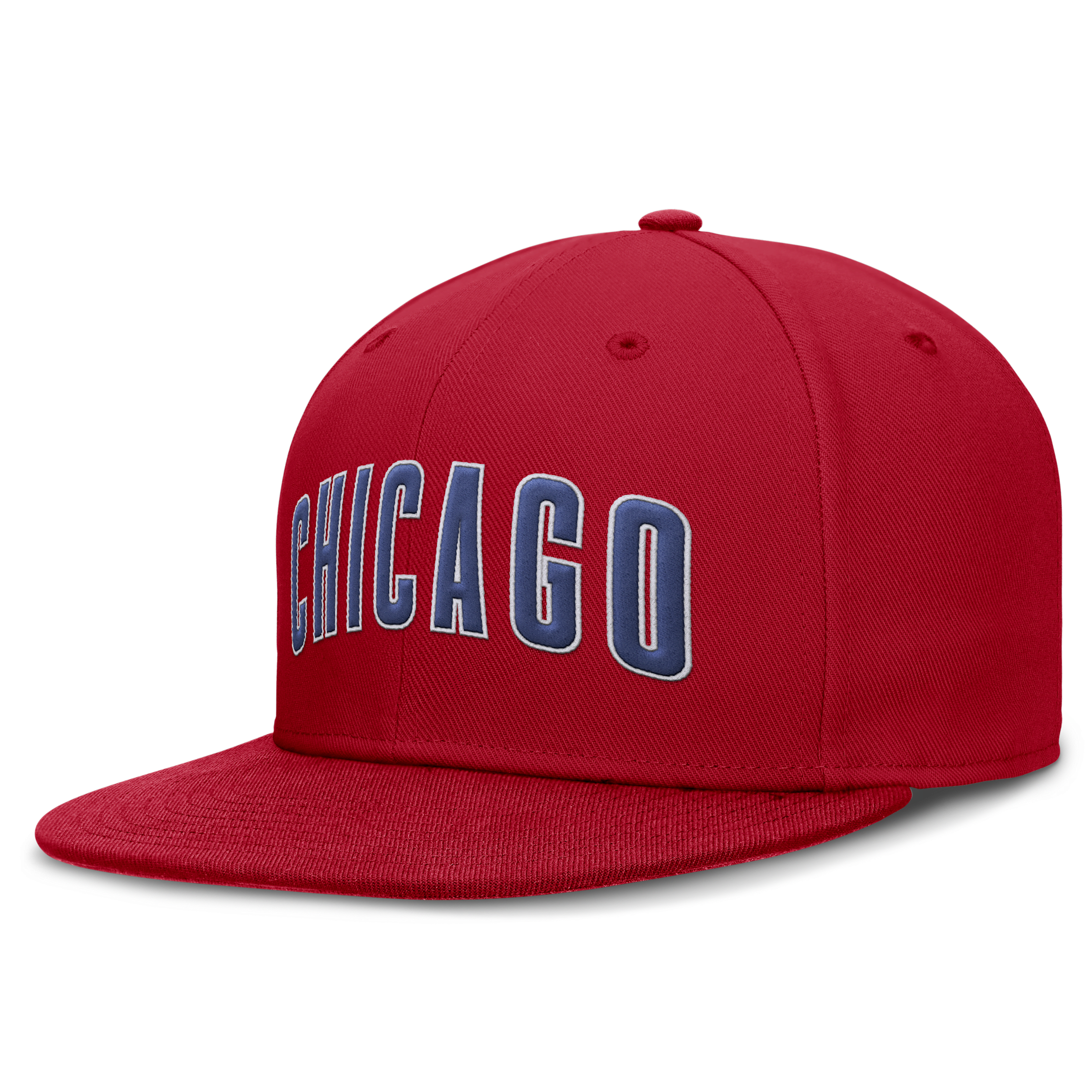 Nike Men's Chicago Cubs Evergreen Performance Flex Hat In Red