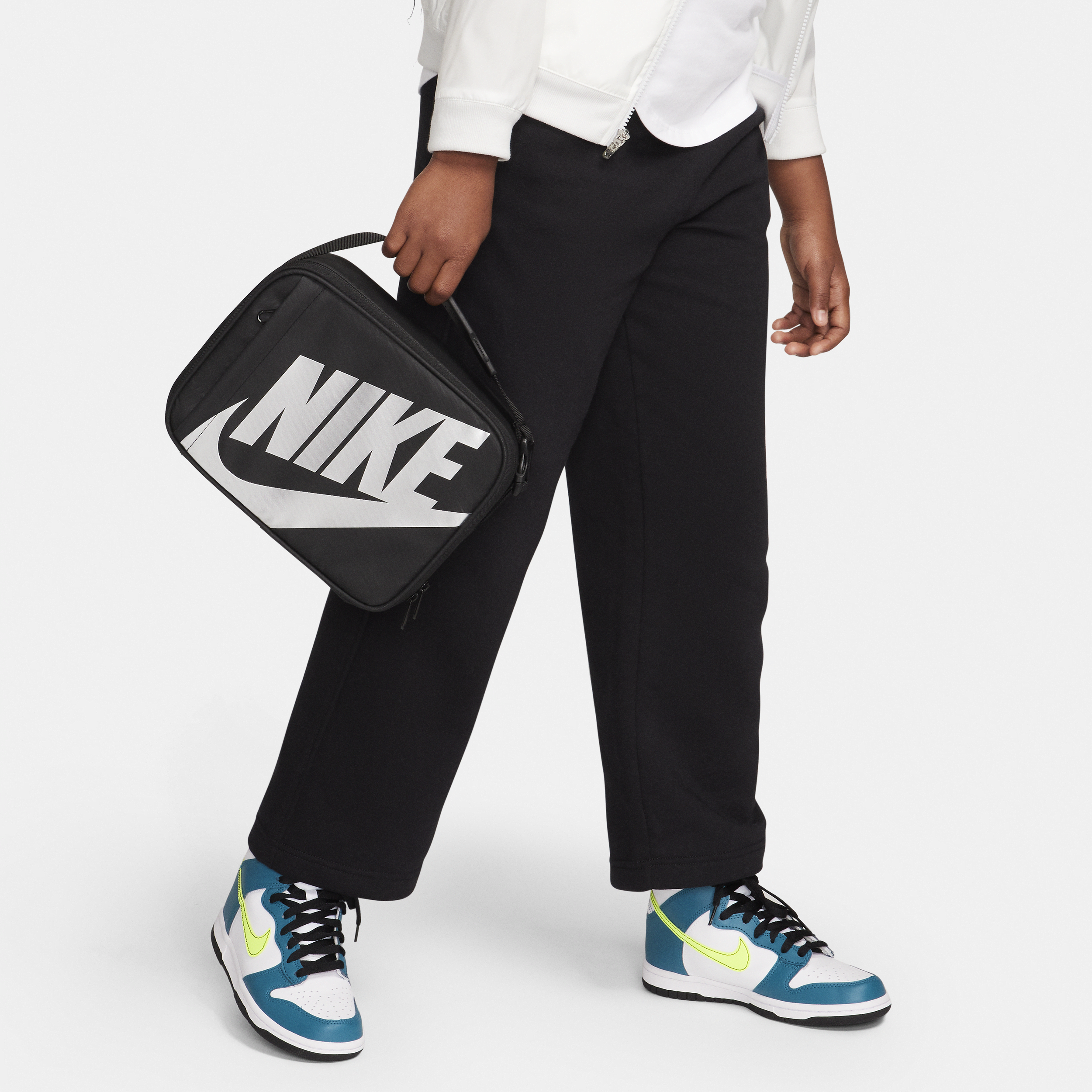 Nike Kids' Men's Futura Coated Fuel Pack Lunch Bag (3l) In Black